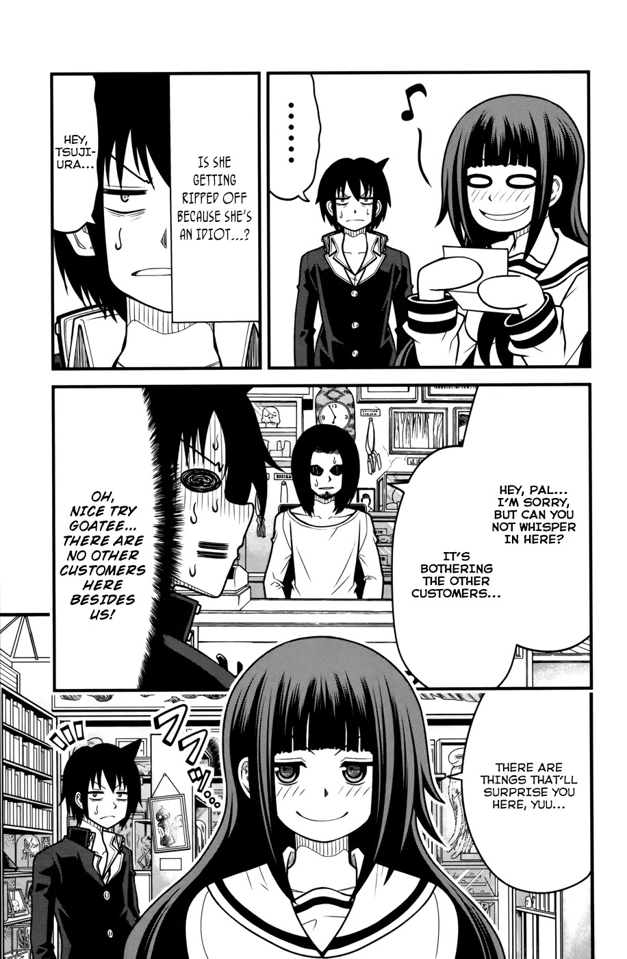 Tsujiura-san to Chupacabra Chapter 8 page 20 - Chapter 8: Hello Death Worm