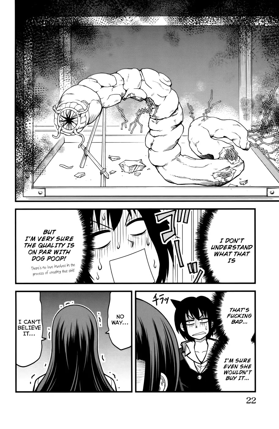 Tsujiura-san to Chupacabra Chapter 8 page 23 - Chapter 8: Hello Death Worm