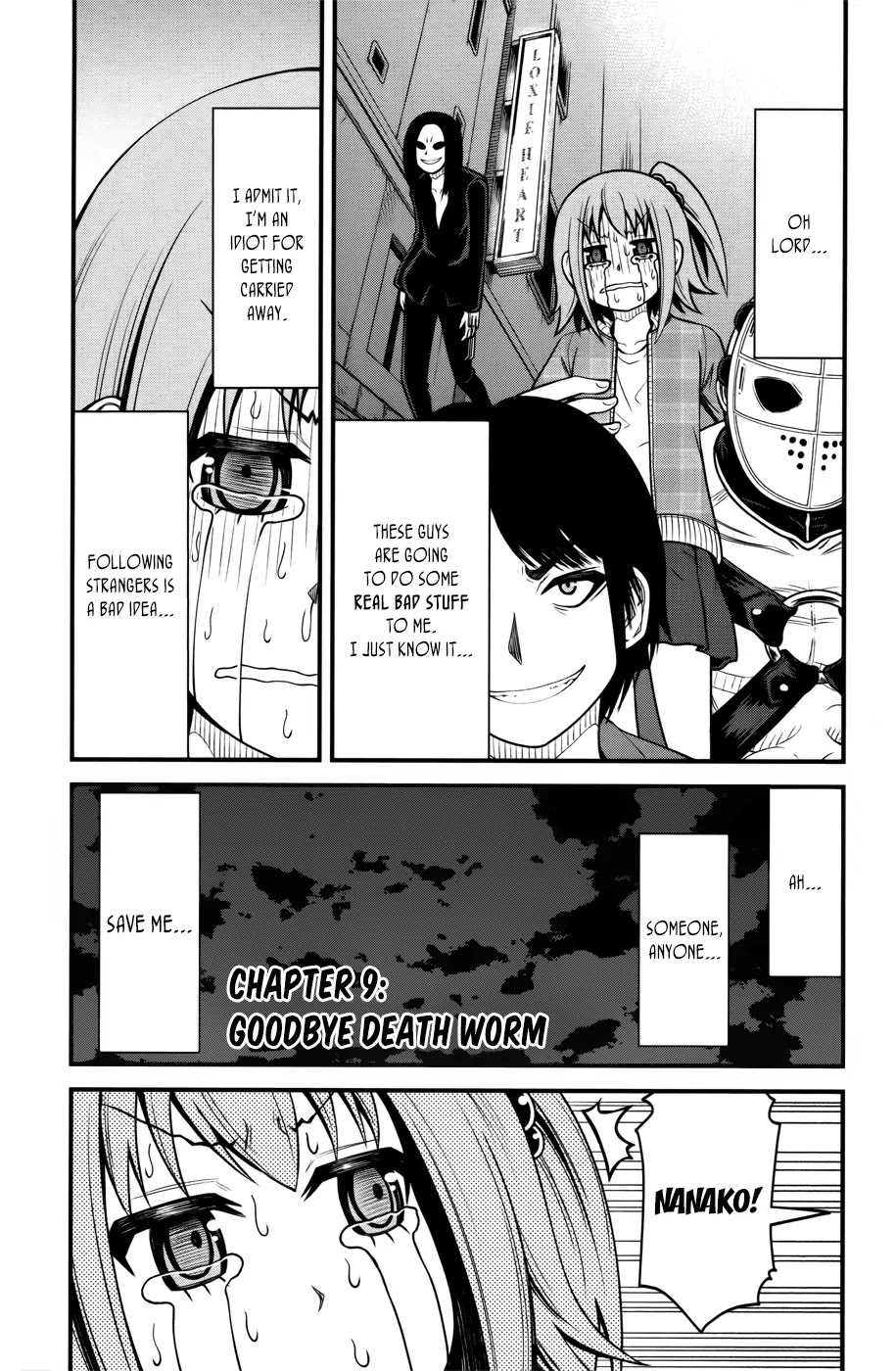 Tsujiura-san to Chupacabra Chapter 9 page 2 - Chapter 9 : Goodbye Death Worm