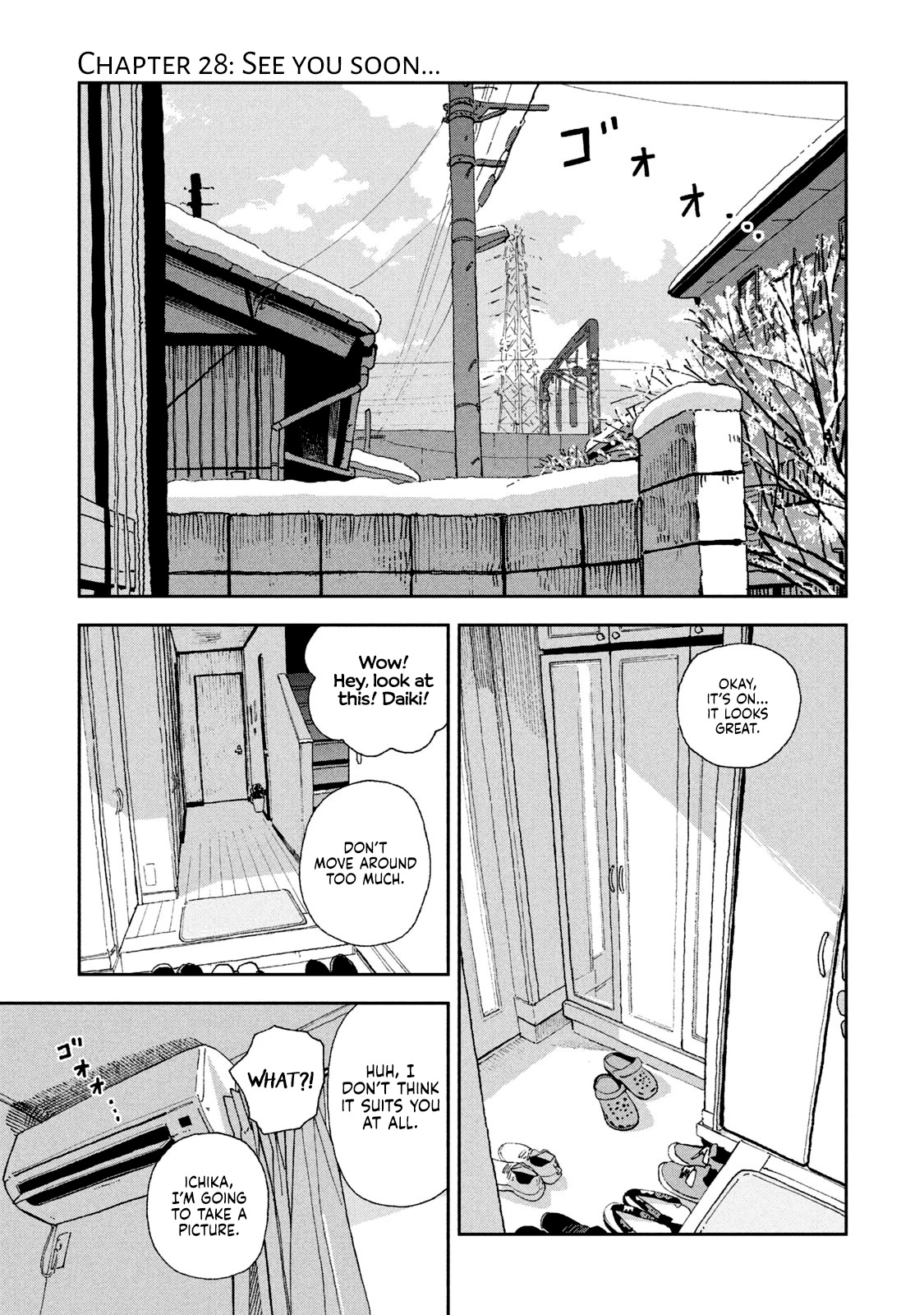 Tsuka no Ma no Ichika Chapter 28 page 1 - Chapter 28: See you soon...