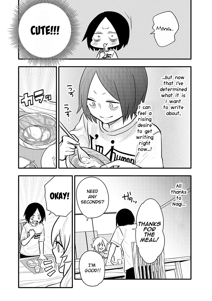 Tsukarekitta Onna ga Shinuhodo Iyasareru Tame ni Chapter 10 page 5 - Chapter 10: I Have So Many Things I Want to Write About!!