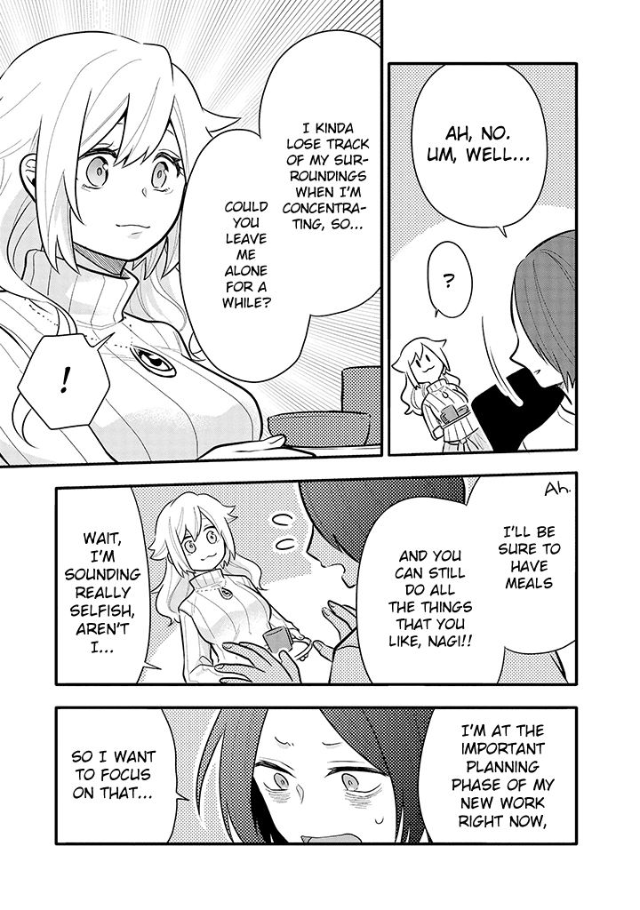 Tsukarekitta Onna ga Shinuhodo Iyasareru Tame ni Chapter 10 page 9 - Chapter 10: I Have So Many Things I Want to Write About!!