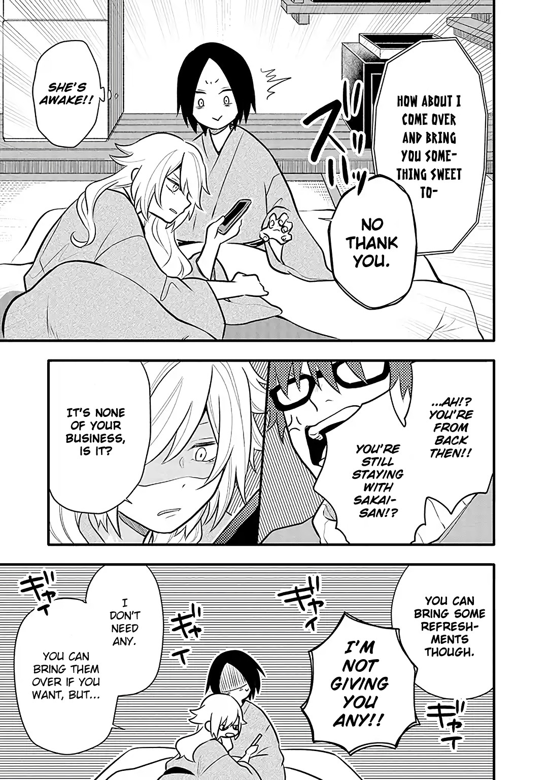 Tsukarekitta Onna ga Shinuhodo Iyasareru Tame ni Chapter 12 page 17 - Chapter 12: Who... Are You?