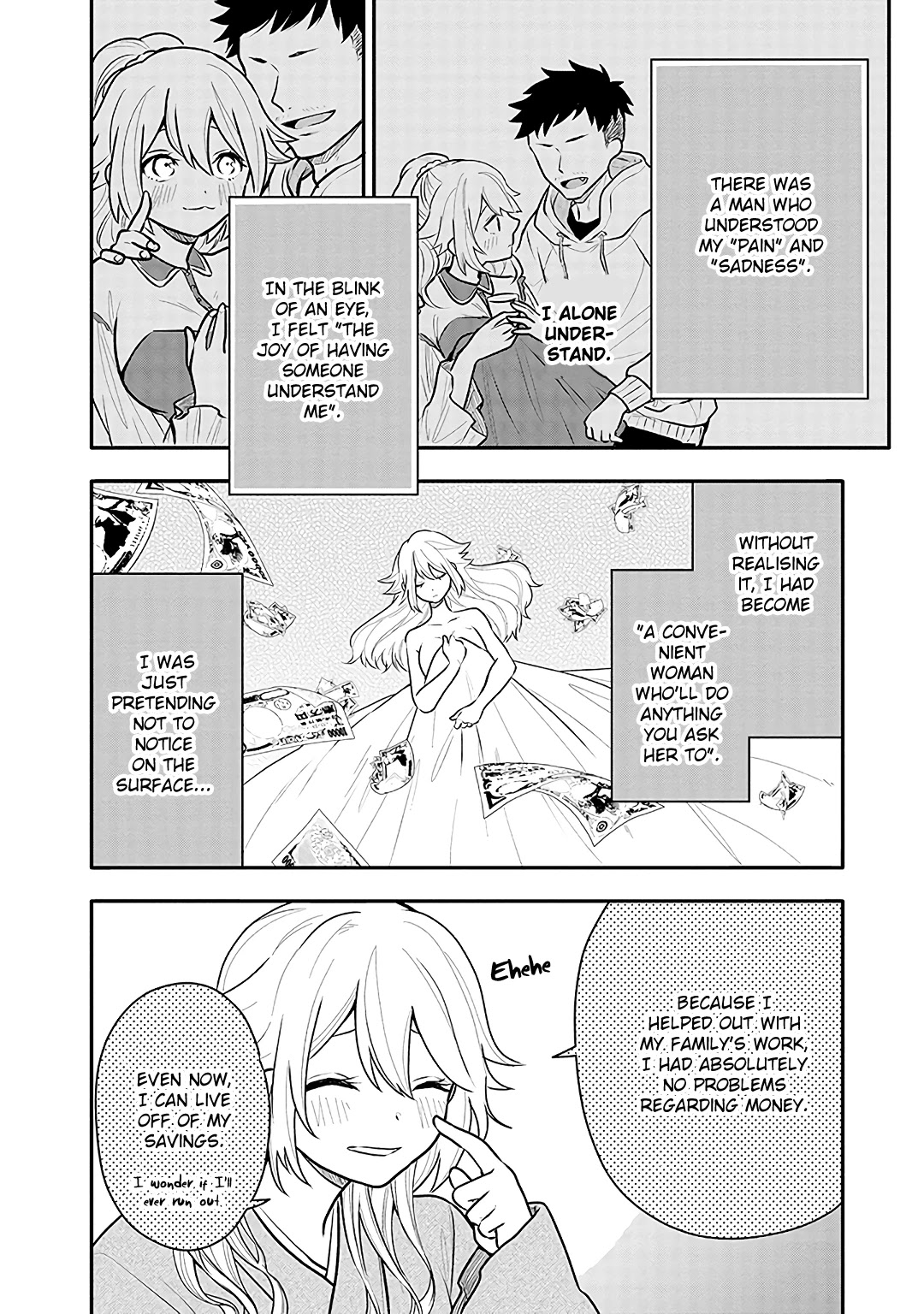 Tsukarekitta Onna ga Shinuhodo Iyasareru Tame ni Chapter 14 page 6 - Chapter 14: Nagi's Secret