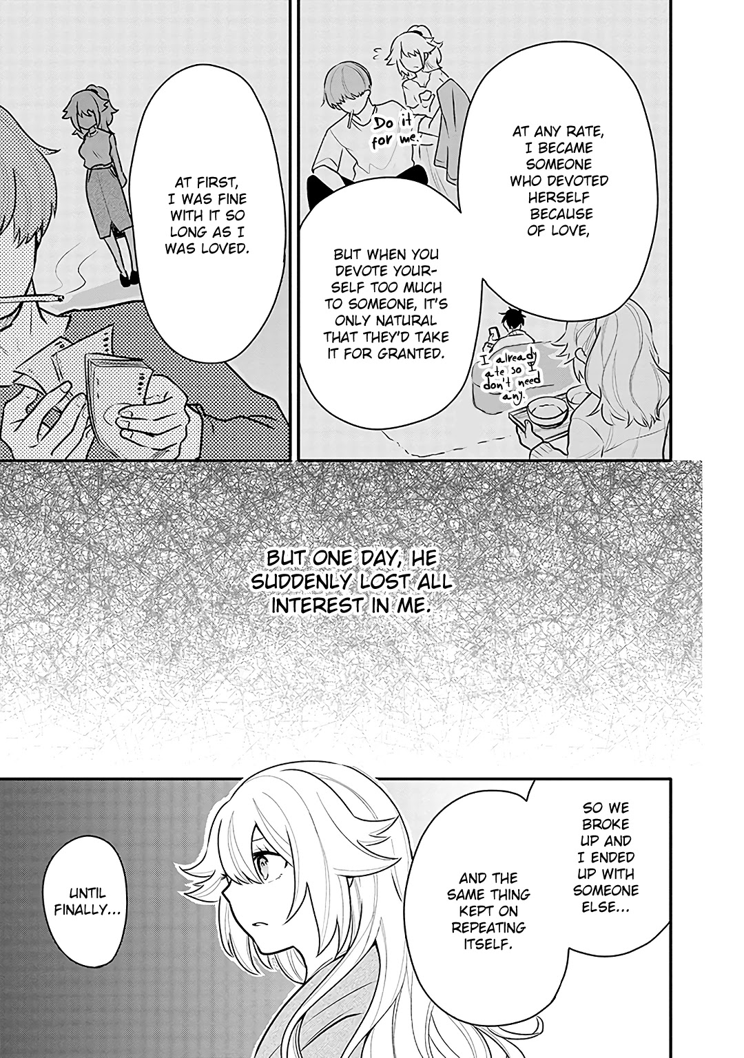 Tsukarekitta Onna ga Shinuhodo Iyasareru Tame ni Chapter 14 page 7 - Chapter 14: Nagi's Secret