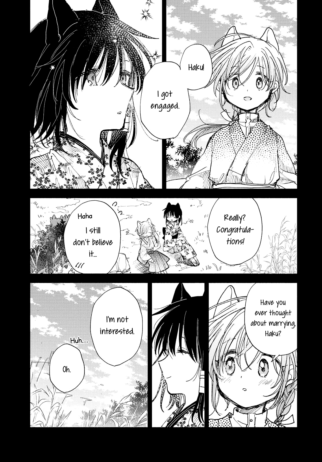 Tsuki ga Kirei Desu ne (ITOU Hachi) Chapter 29 page 3 - Chapter 29: Wishing for your happiness