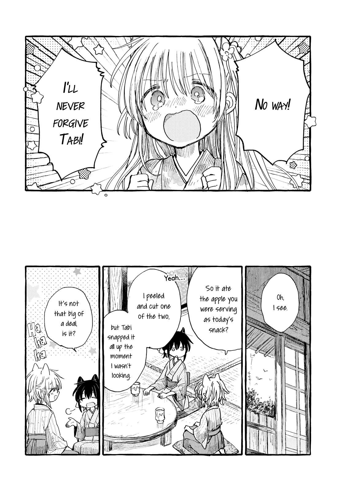 Tsuki ga Kirei Desu ne (ITOU Hachi) Chapter 35 page 4 - Chapter 35: Together with new family