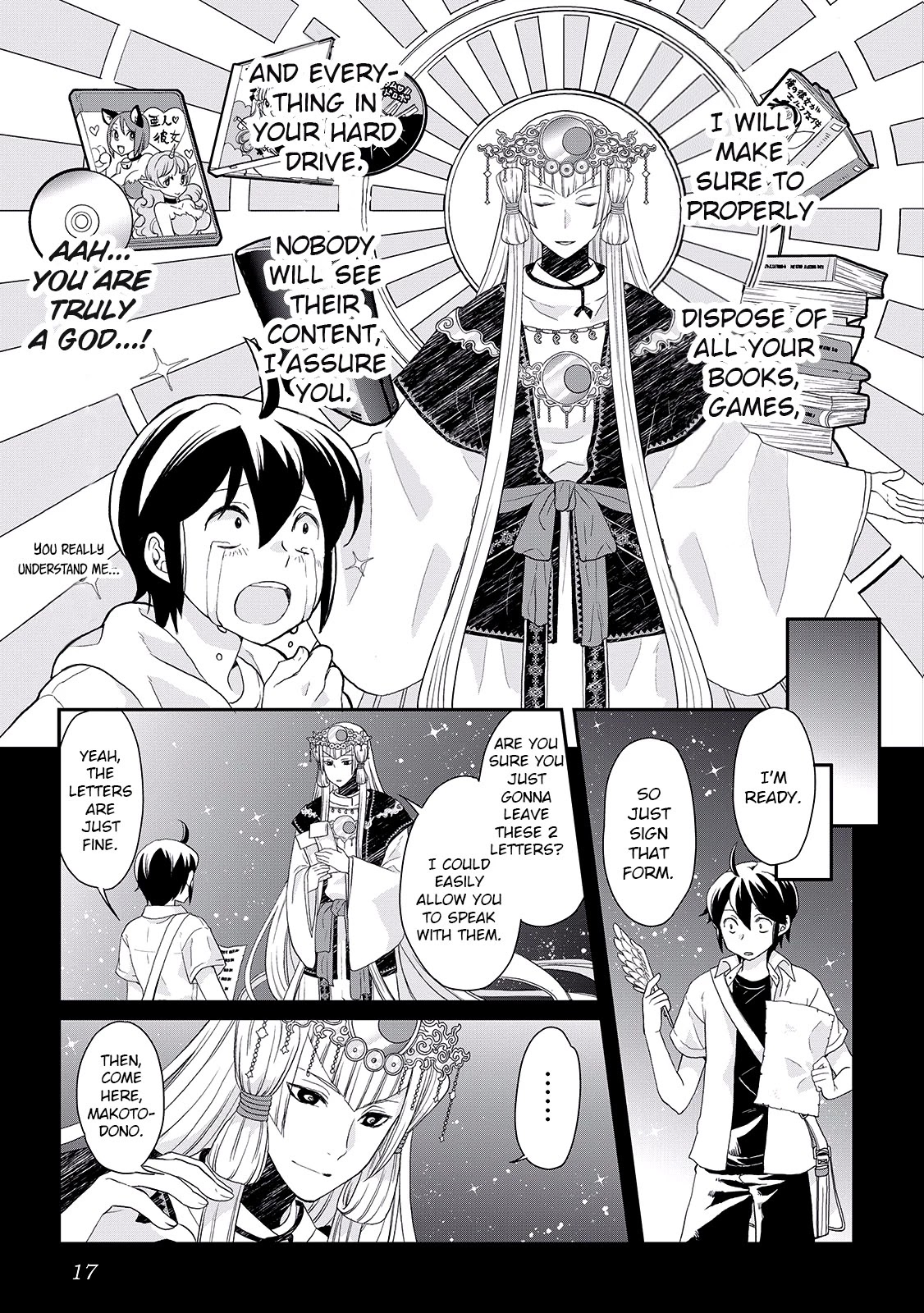 Tsuki ga Michibiku Isekai Douchuu Chapter 1 page 16 - Chapter 1: Rejected as a Hero