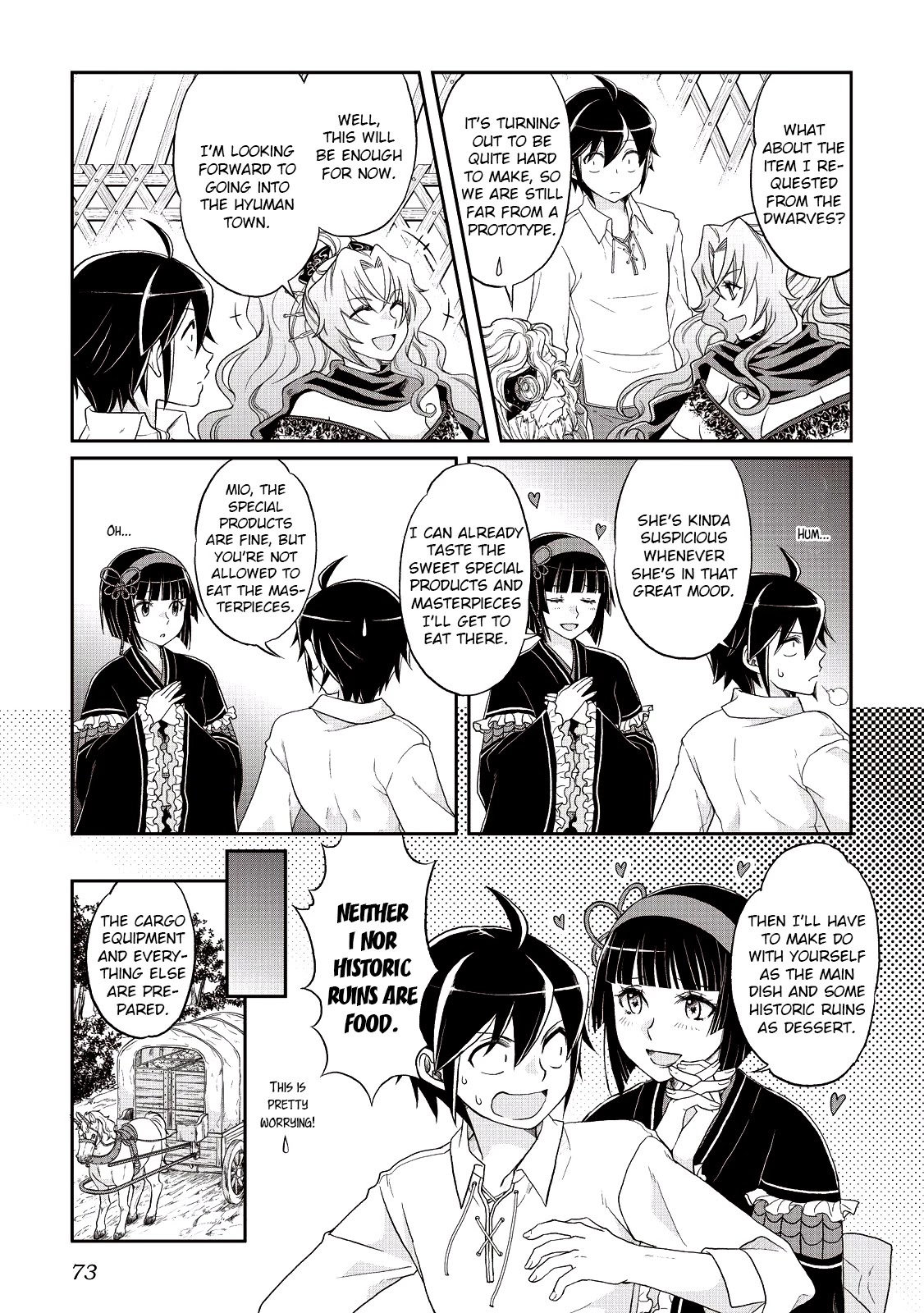 Tsuki ga Michibiku Isekai Douchuu Chapter 10 page 17 - Chapter 10: Language Barrier