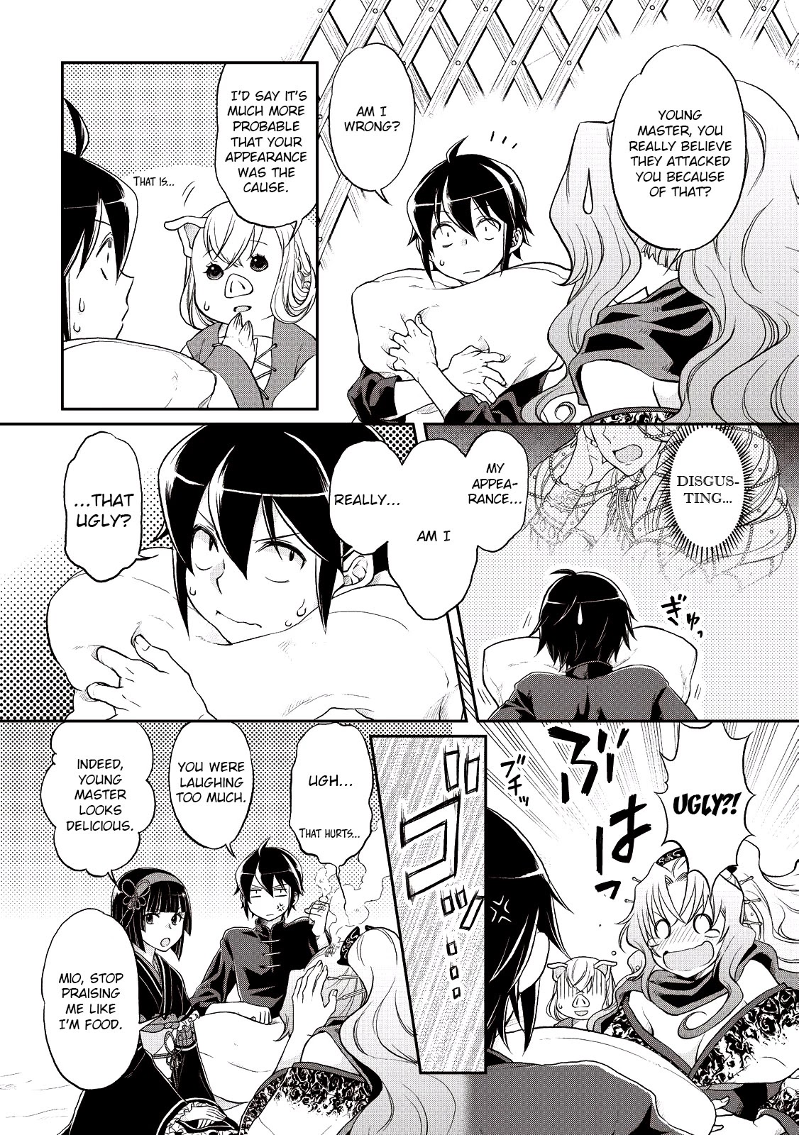 Tsuki ga Michibiku Isekai Douchuu Chapter 10 page 8 - Chapter 10: Language Barrier