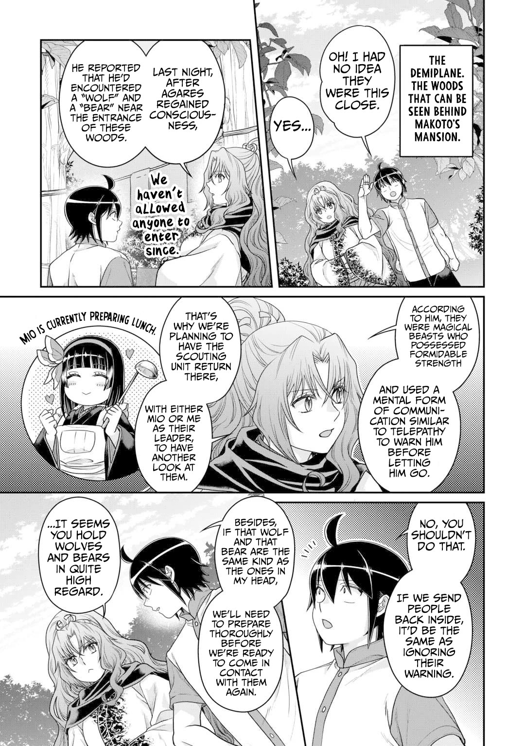 Tsuki ga Michibiku Isekai Douchuu Chapter 100 page 18 - Chapter 100: Summer Goals!