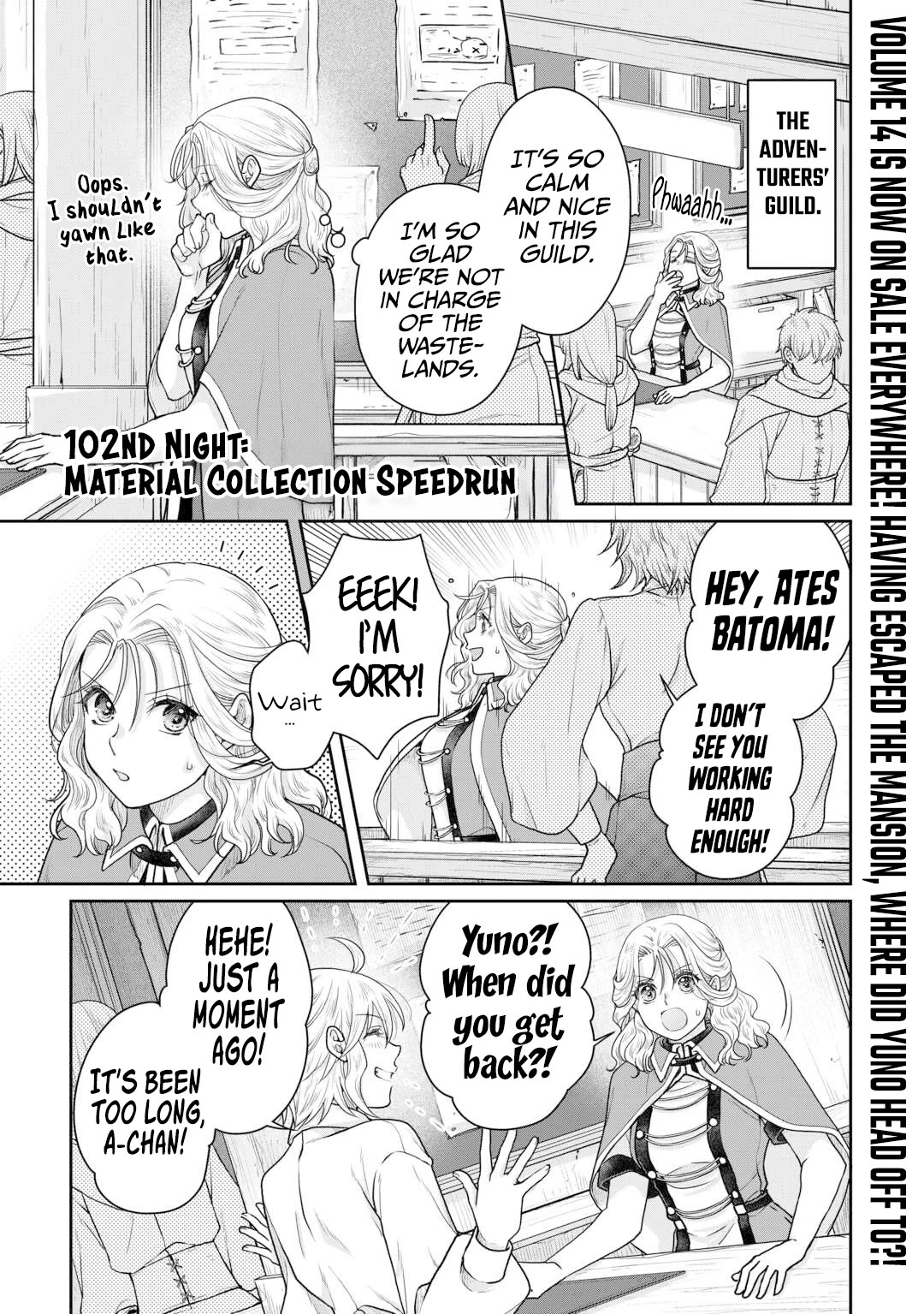 Tsuki ga Michibiku Isekai Douchuu Chapter 102 page 2 - Chapter 102: Material Collection Speedrun