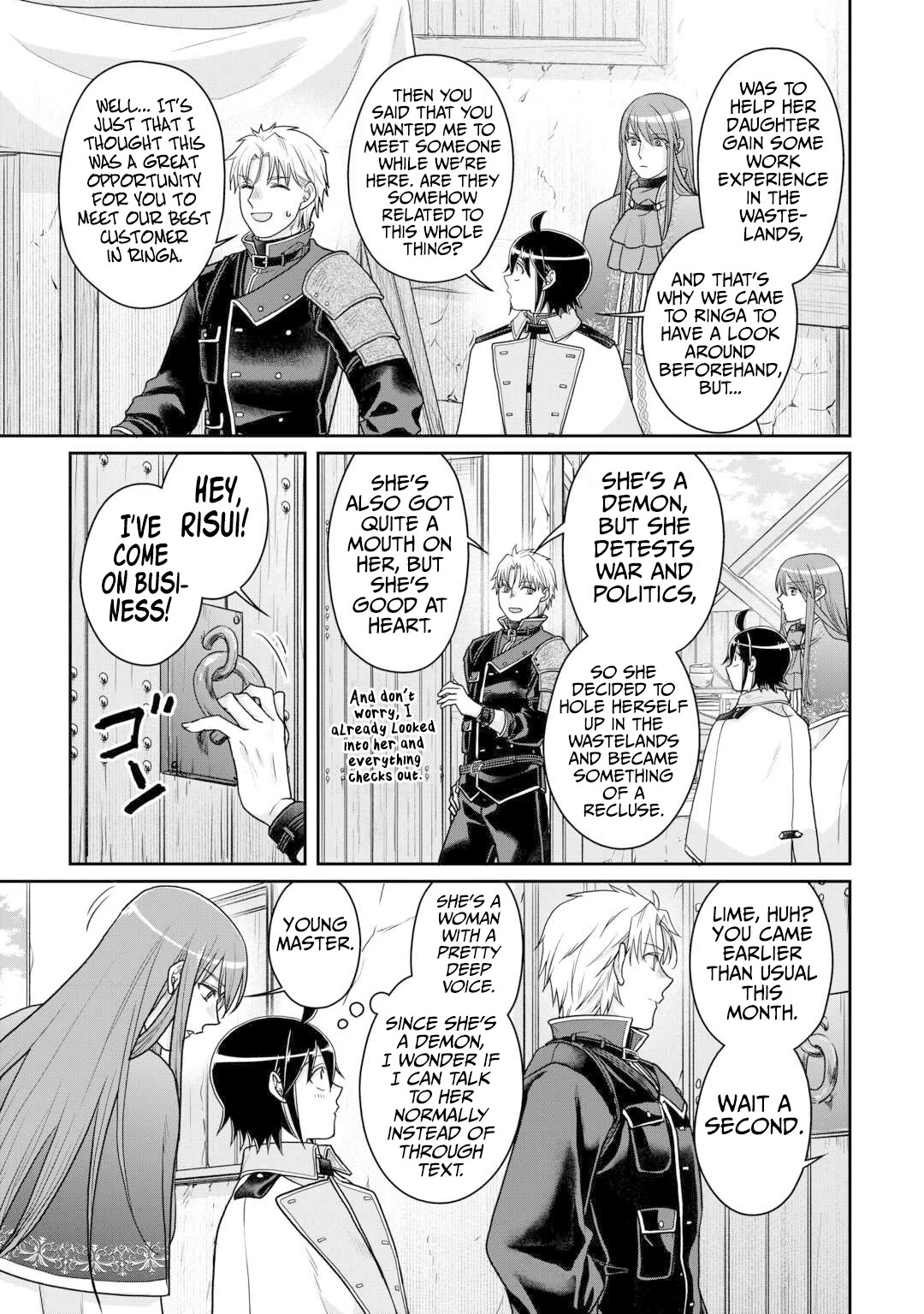 Tsuki ga Michibiku Isekai Douchuu Chapter 102 page 22 - Chapter 102: Material Collection Speedrun