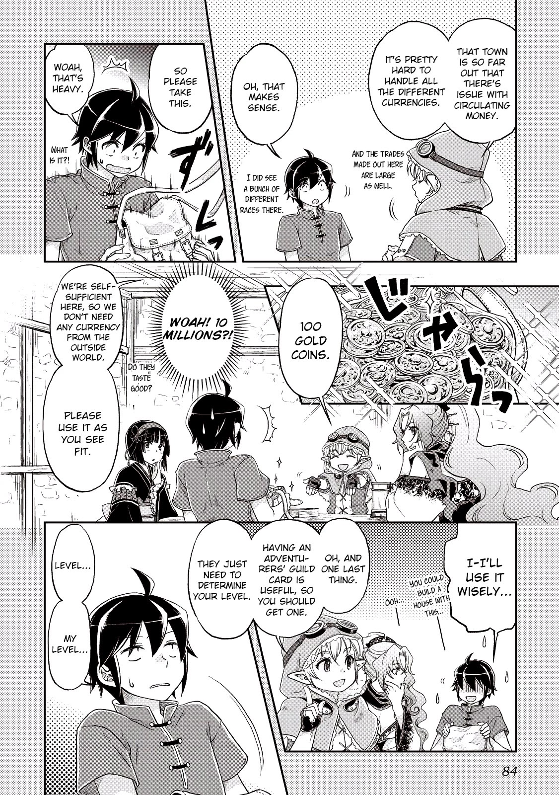 Tsuki ga Michibiku Isekai Douchuu Chapter 11 page 4 - Chapter 11: The Hyuman Town