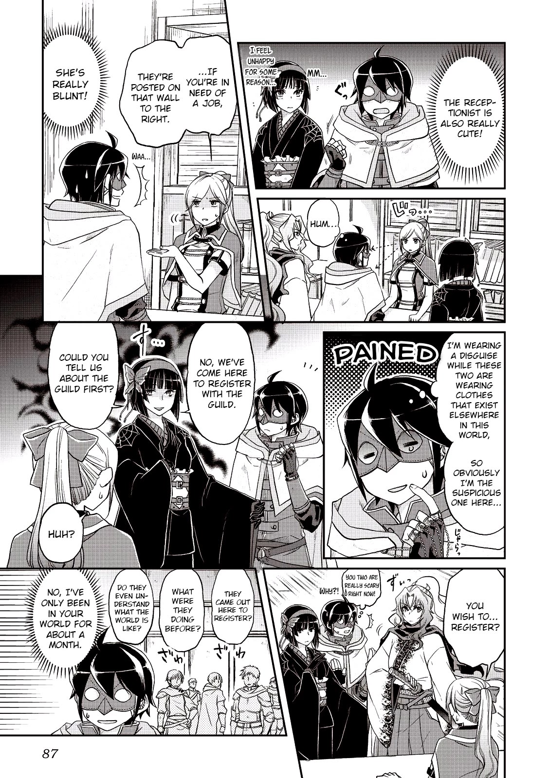 Tsuki ga Michibiku Isekai Douchuu Chapter 11 page 7 - Chapter 11: The Hyuman Town