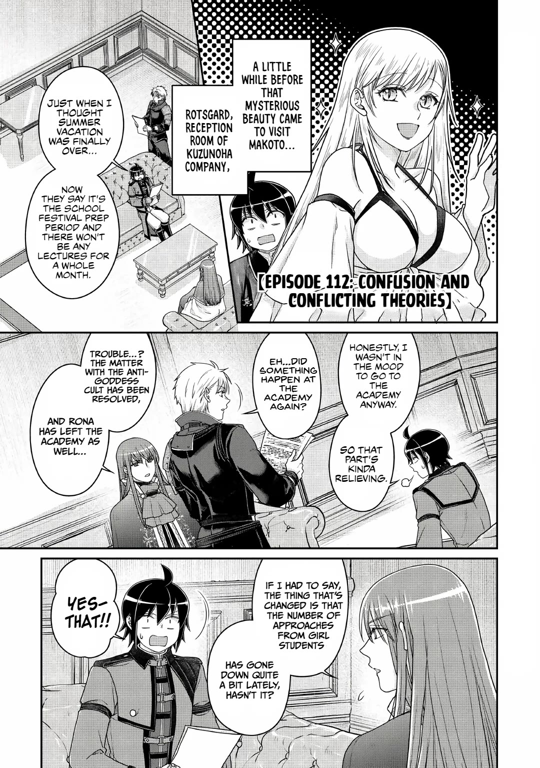 Tsuki ga Michibiku Isekai Douchuu Chapter 112 page 1 - Chapter 112: Episode 112: Confusion and Conflicting Theories