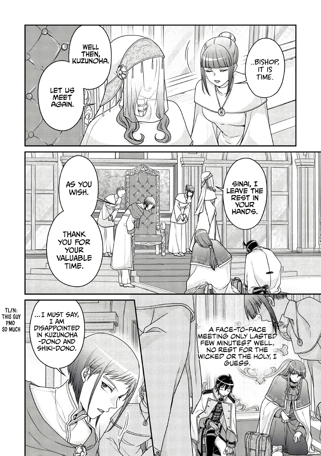 Tsuki ga Michibiku Isekai Douchuu Chapter 113 page 10 - Chapter 113: White Leaning Toward Black