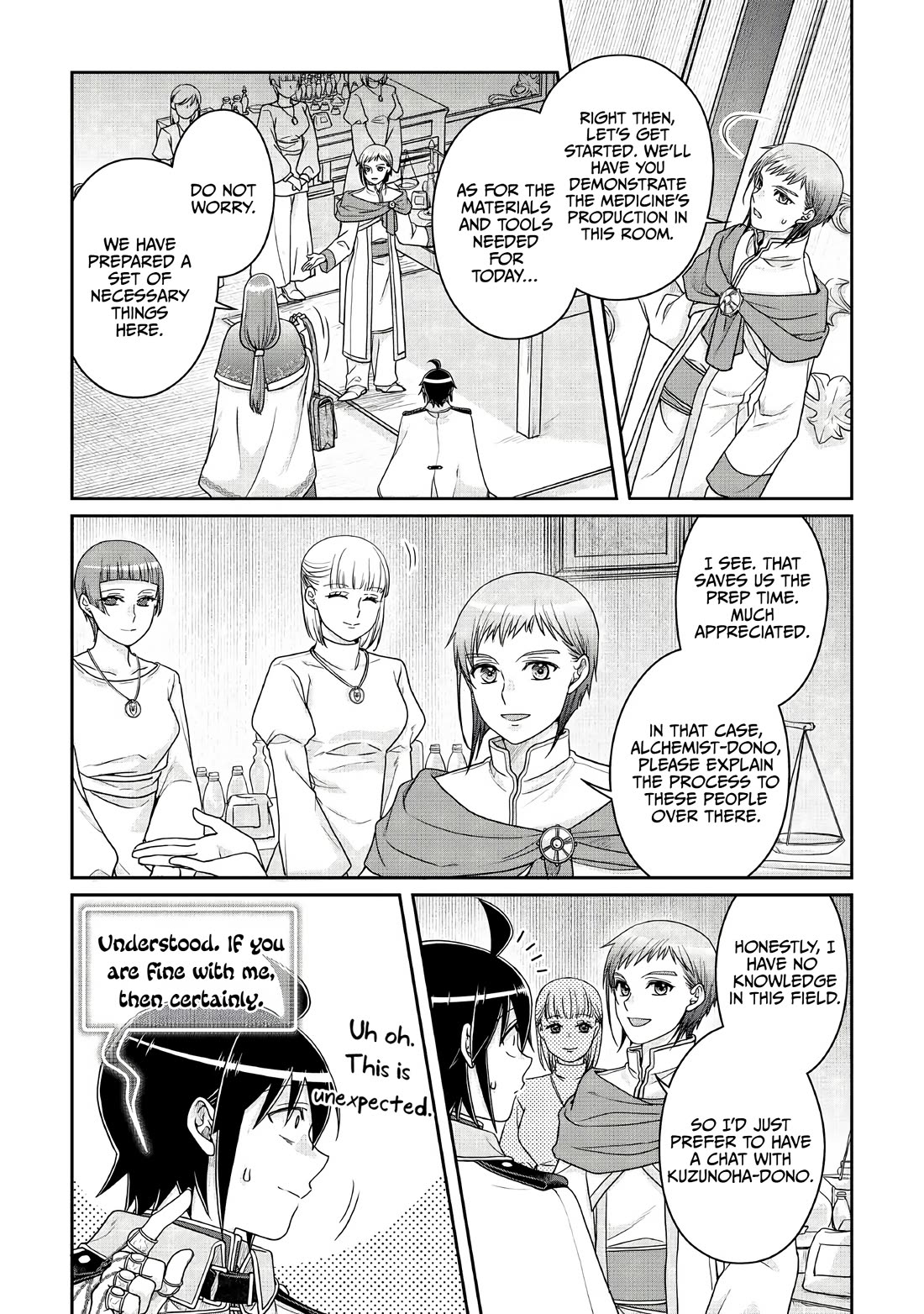 Tsuki ga Michibiku Isekai Douchuu Chapter 113 page 12 - Chapter 113: White Leaning Toward Black