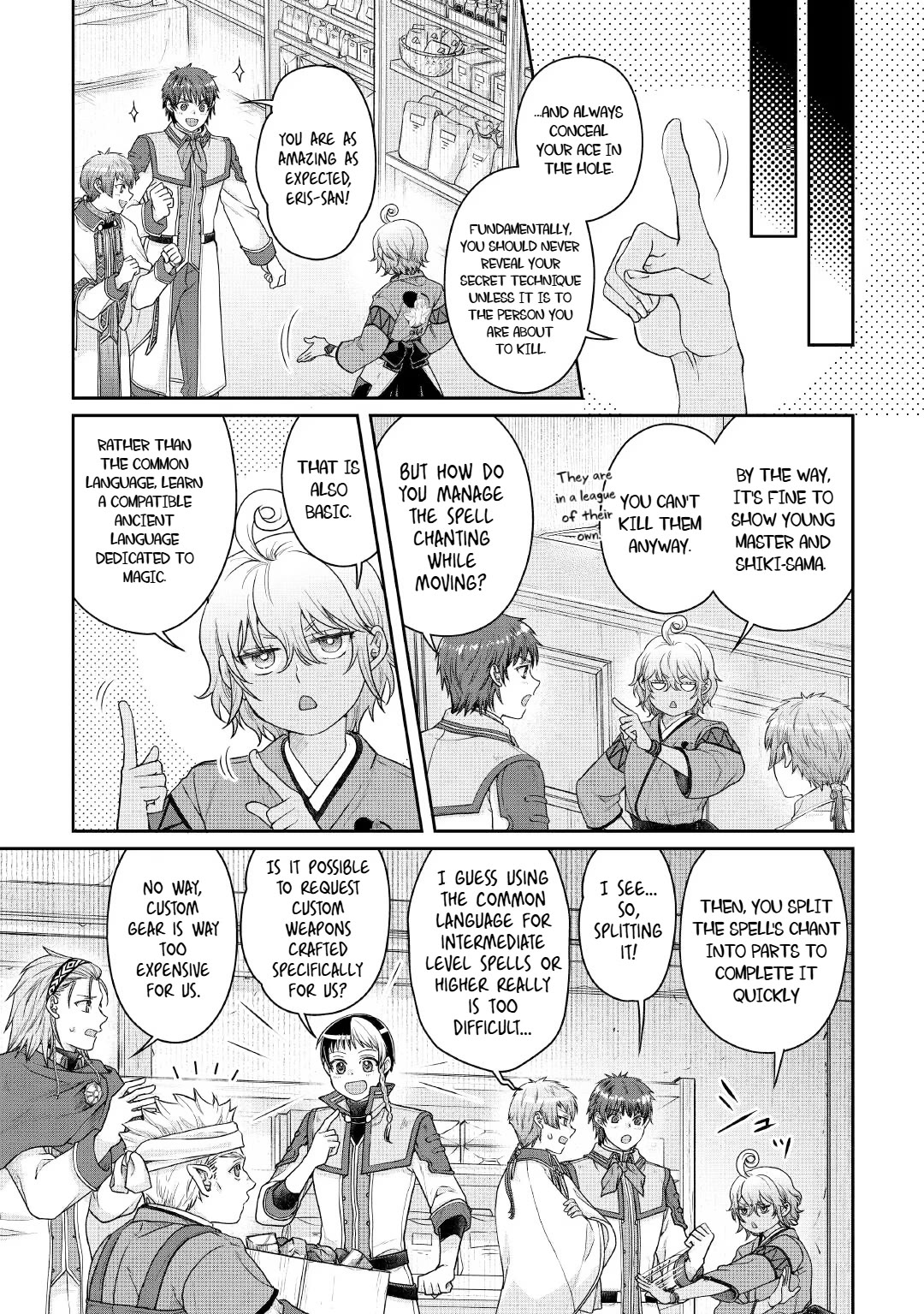 Tsuki ga Michibiku Isekai Douchuu Chapter 114 page 3 - Chapter 114: Like a lightbulb