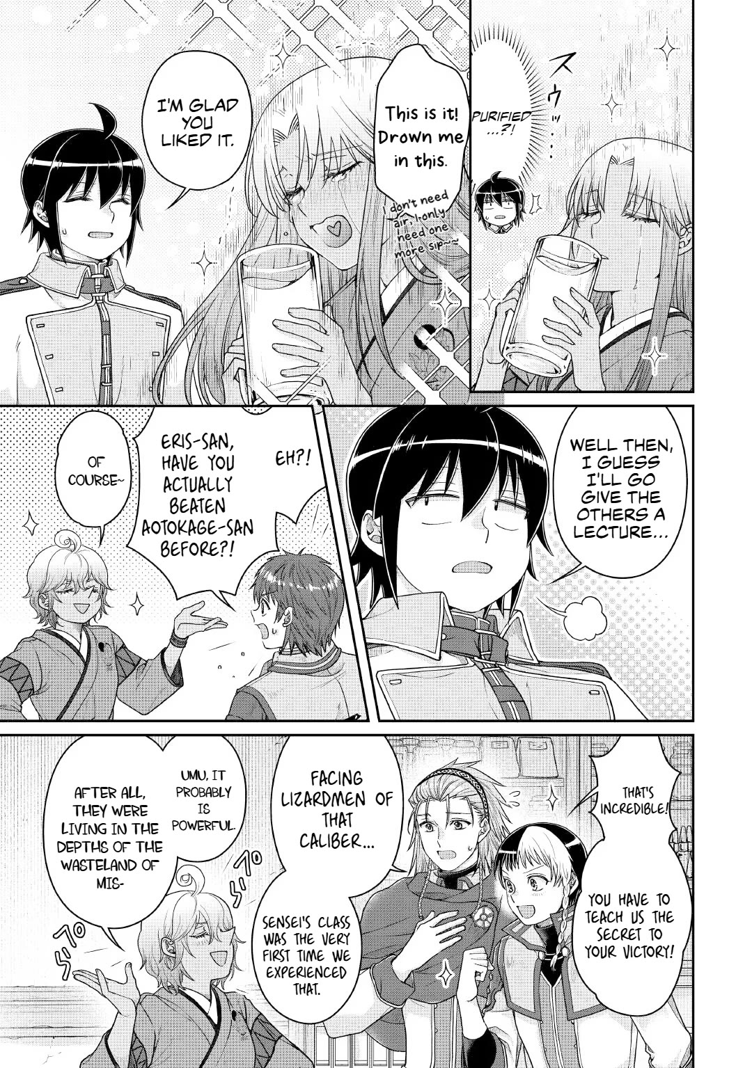 Tsuki ga Michibiku Isekai Douchuu Chapter 114 page 7 - Chapter 114: Like a lightbulb