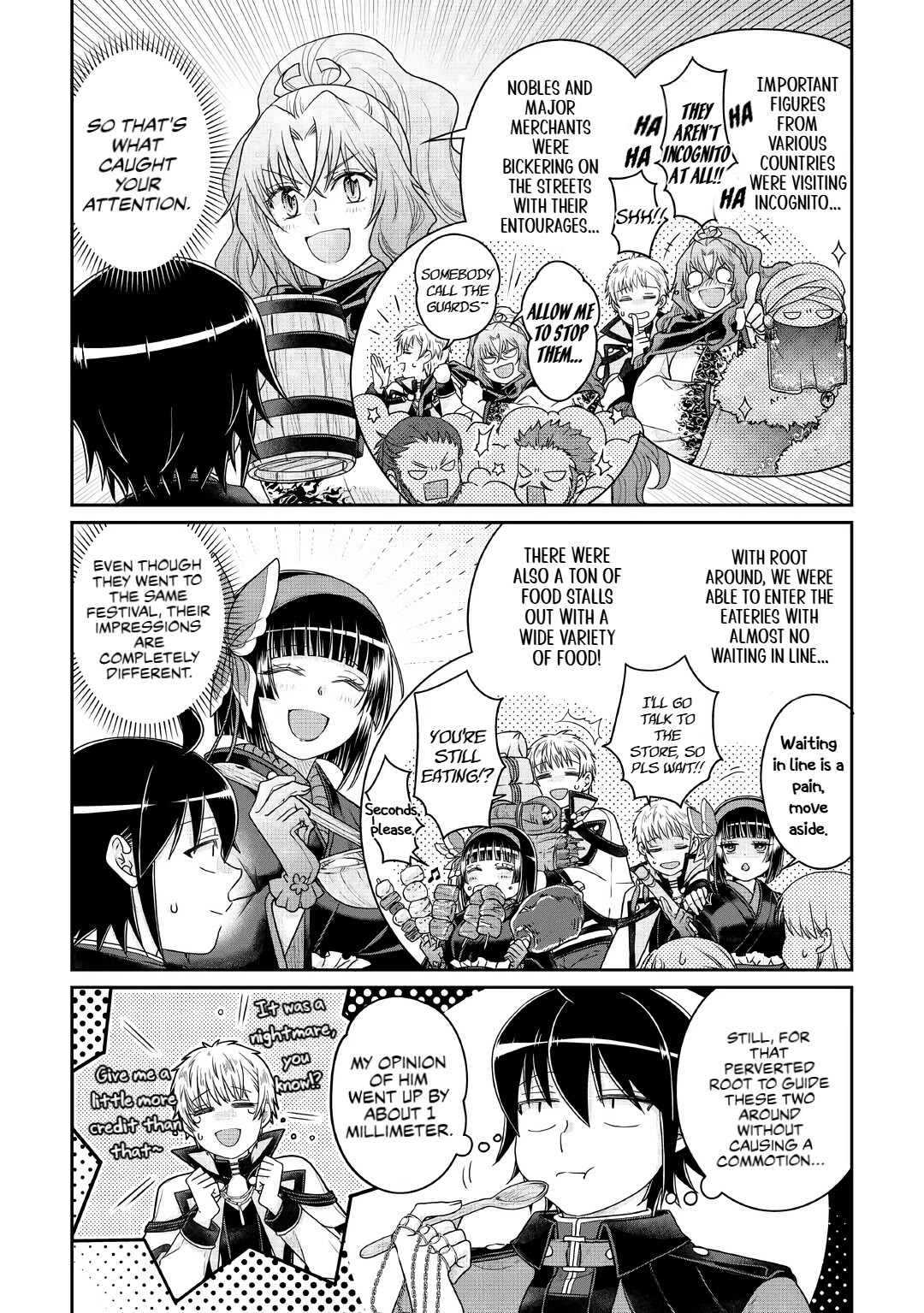 Tsuki ga Michibiku Isekai Douchuu Chapter 116 page 10 - Chapter 116: The fed-up King and the Drunkards