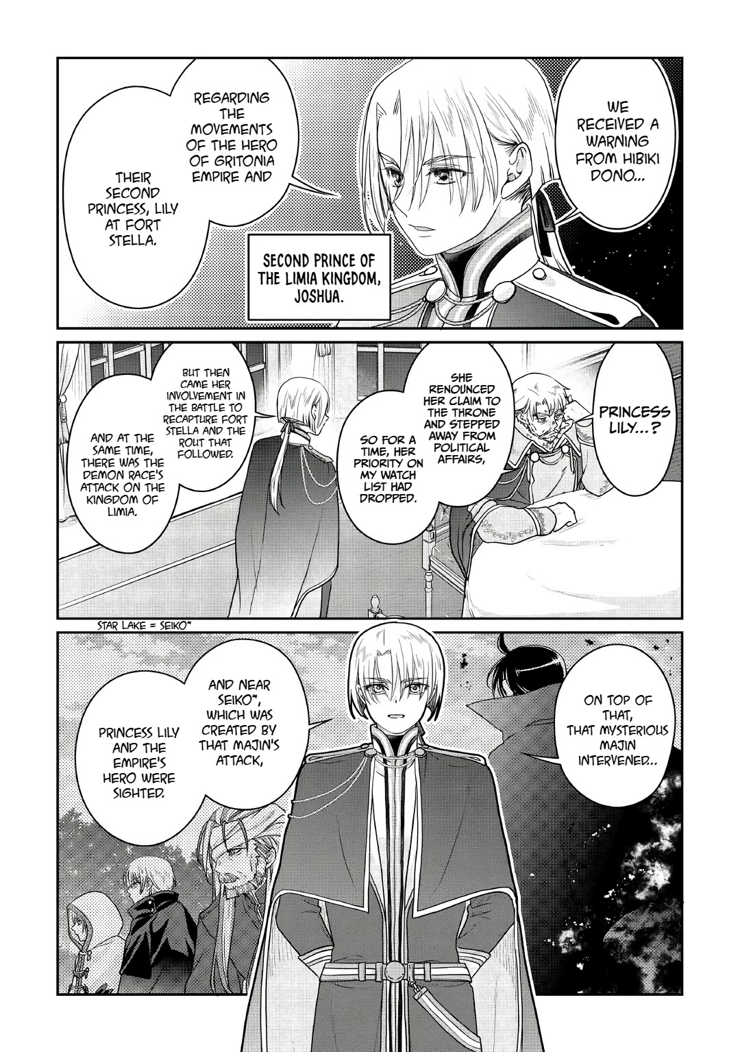 Tsuki ga Michibiku Isekai Douchuu Chapter 116 page 12 - Chapter 116: The fed-up King and the Drunkards