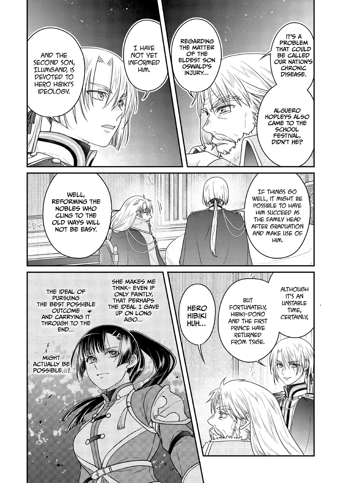 Tsuki ga Michibiku Isekai Douchuu Chapter 116 page 14 - Chapter 116: The fed-up King and the Drunkards