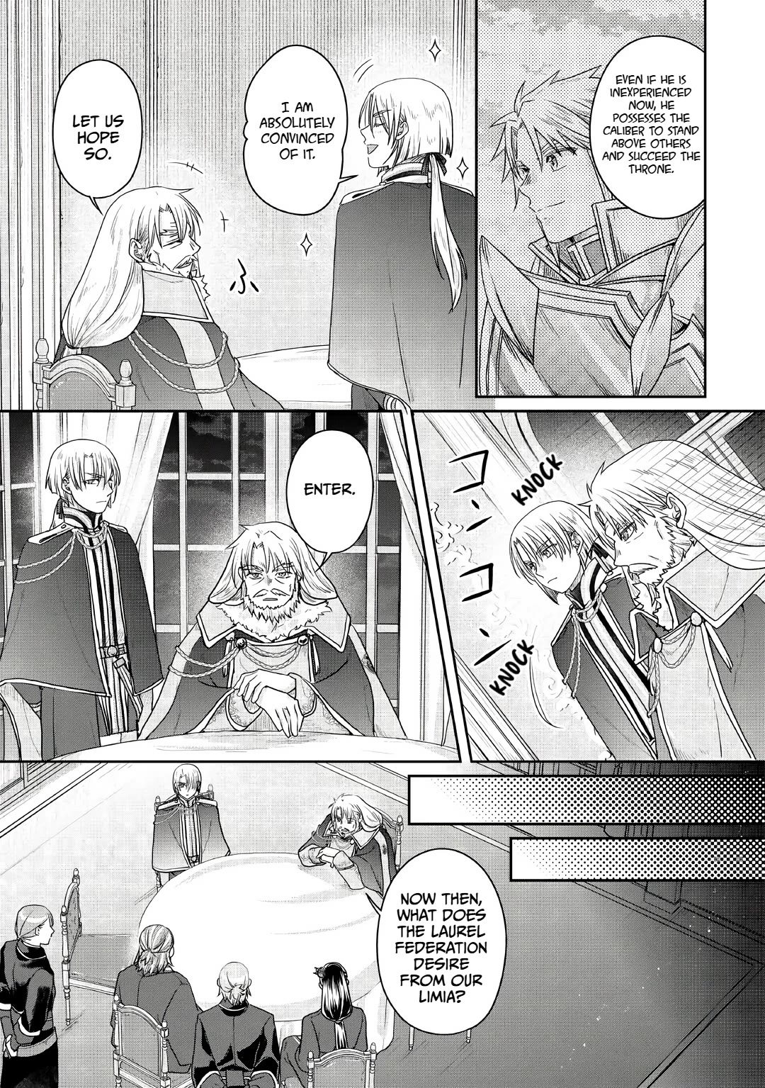 Tsuki ga Michibiku Isekai Douchuu Chapter 116 page 17 - Chapter 116: The fed-up King and the Drunkards