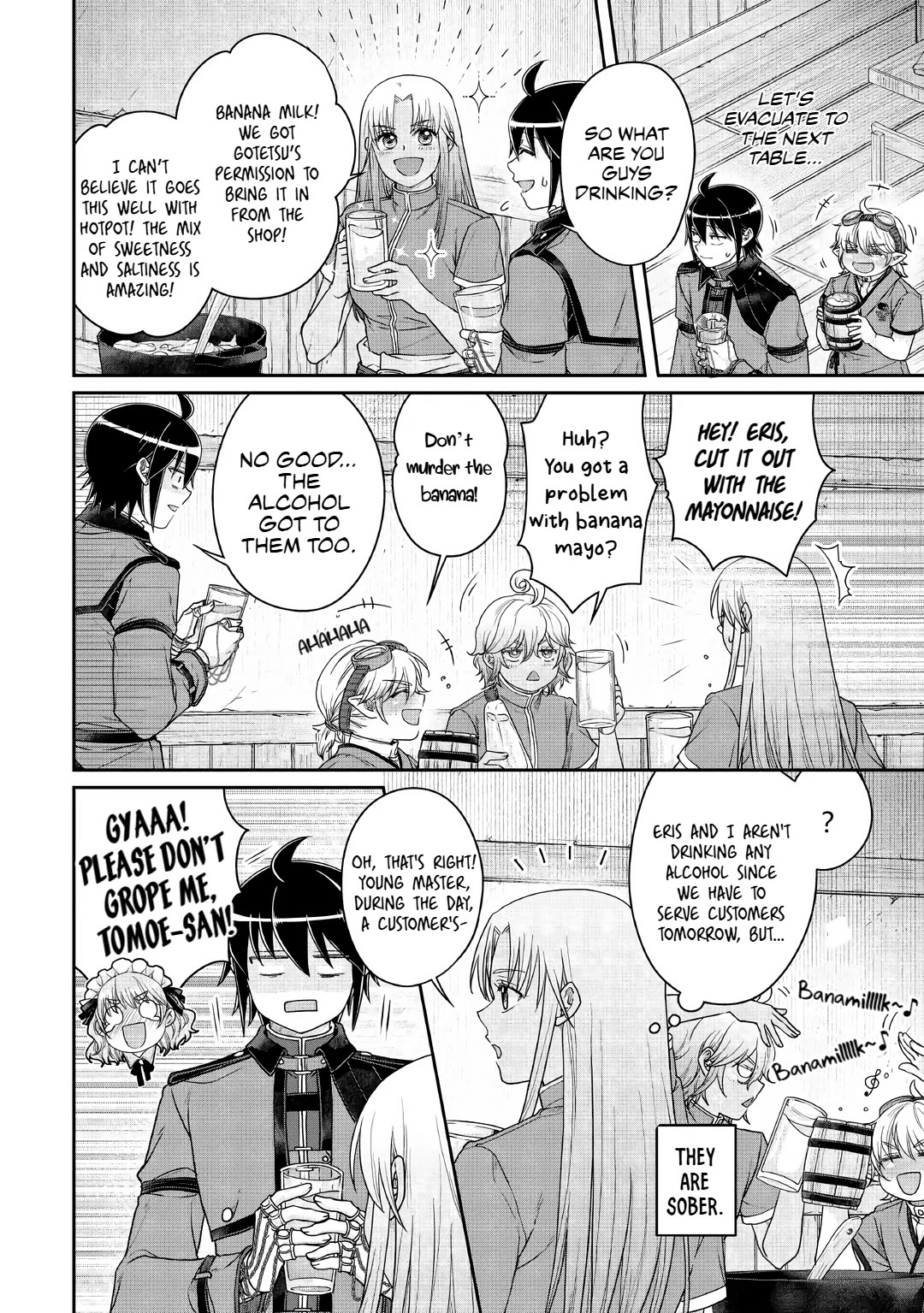 Tsuki ga Michibiku Isekai Douchuu Chapter 116 page 24 - Chapter 116: The fed-up King and the Drunkards