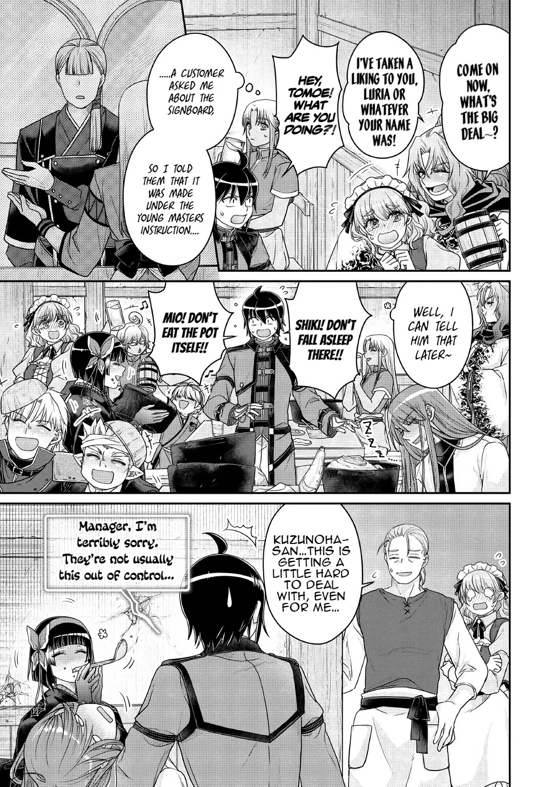 Tsuki ga Michibiku Isekai Douchuu Chapter 116 page 25 - Chapter 116: The fed-up King and the Drunkards