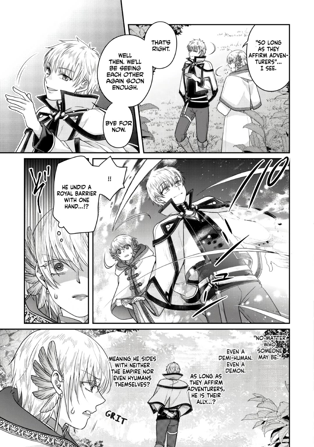 Tsuki ga Michibiku Isekai Douchuu Chapter 120 page 13 - Chapter 120: The Cringe-Worthy Stalwart