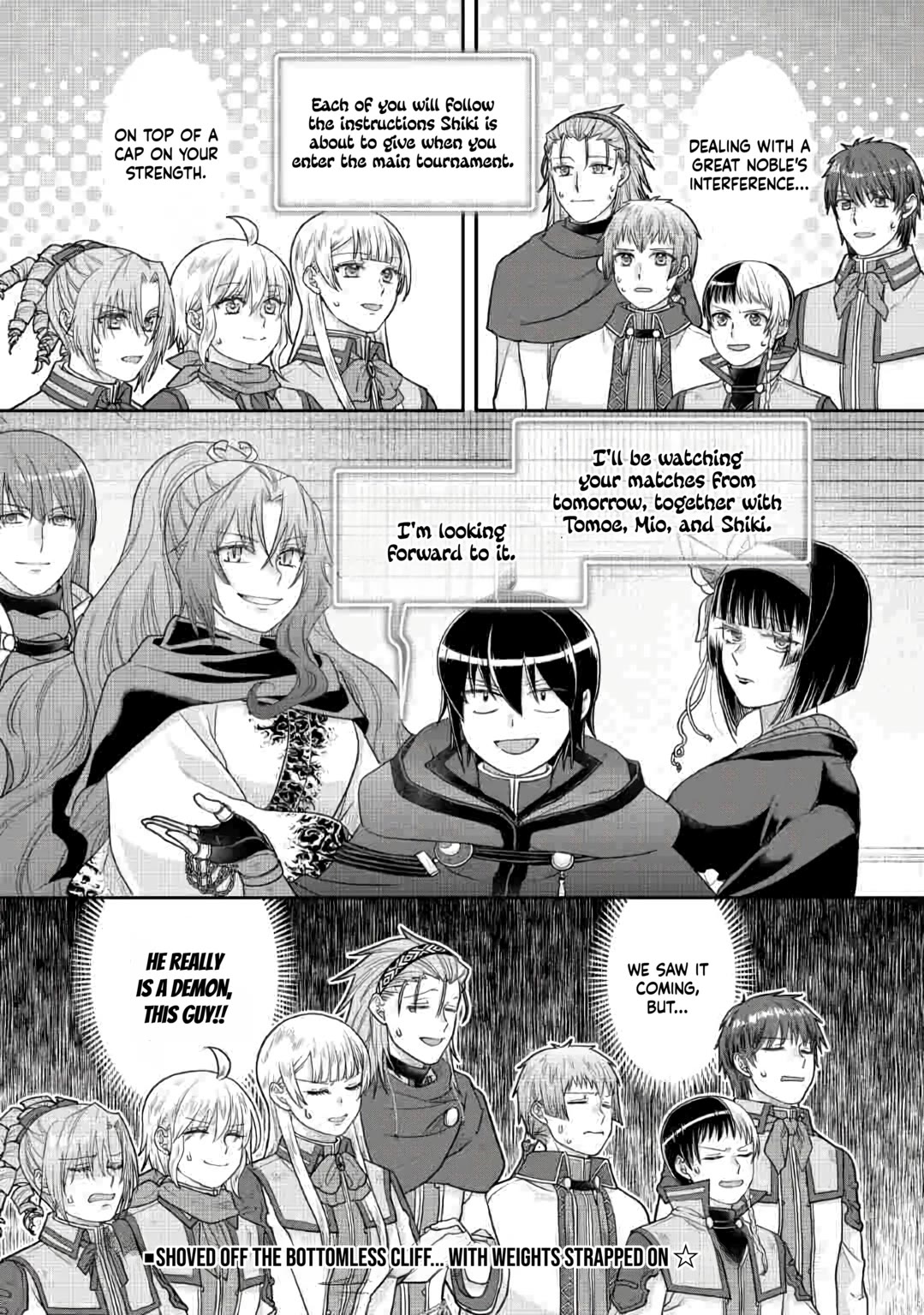 Tsuki ga Michibiku Isekai Douchuu Chapter 120 page 28 - Chapter 120: The Cringe-Worthy Stalwart