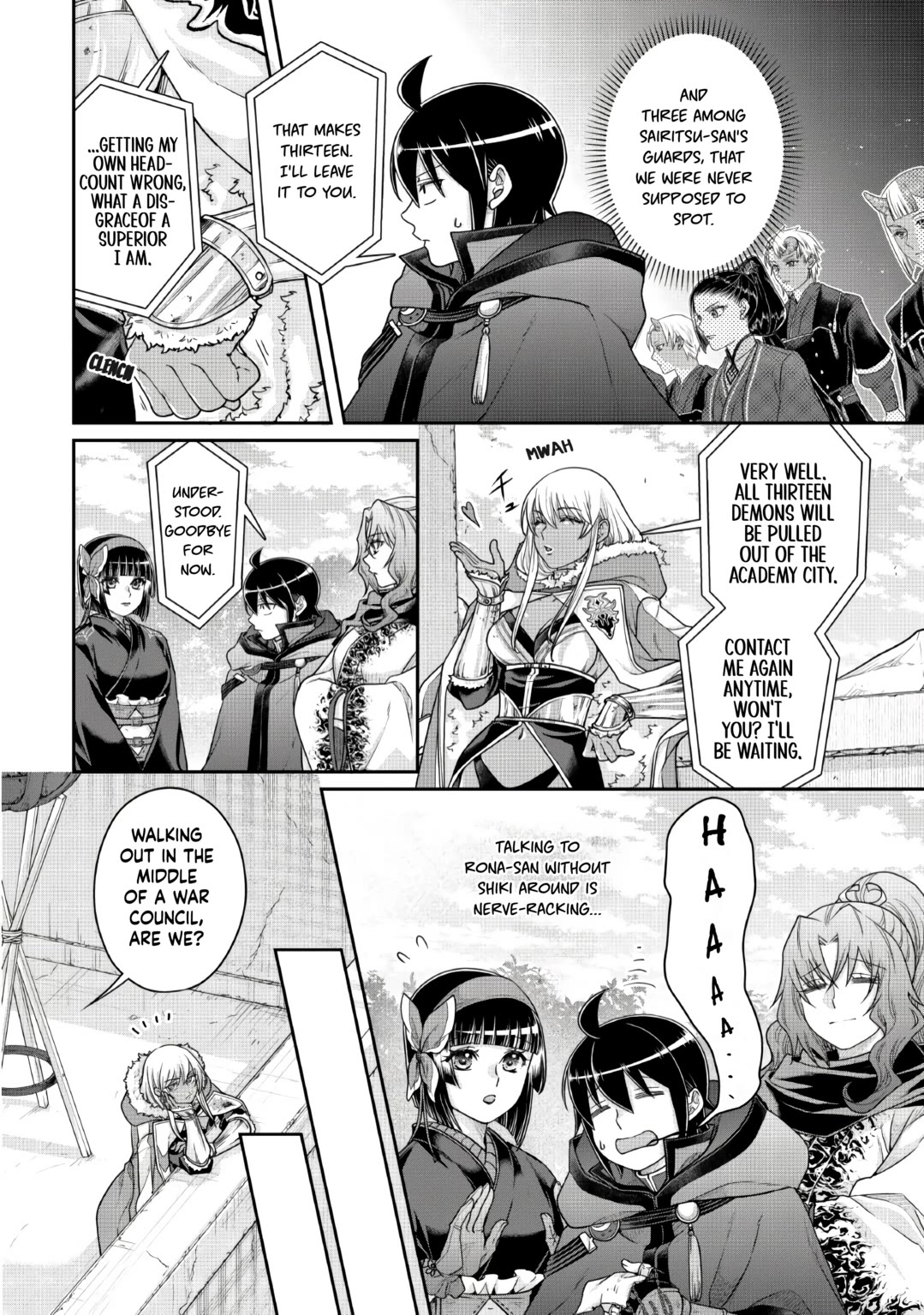 Tsuki ga Michibiku Isekai Douchuu Chapter 120 page 4 - Chapter 120: The Cringe-Worthy Stalwart