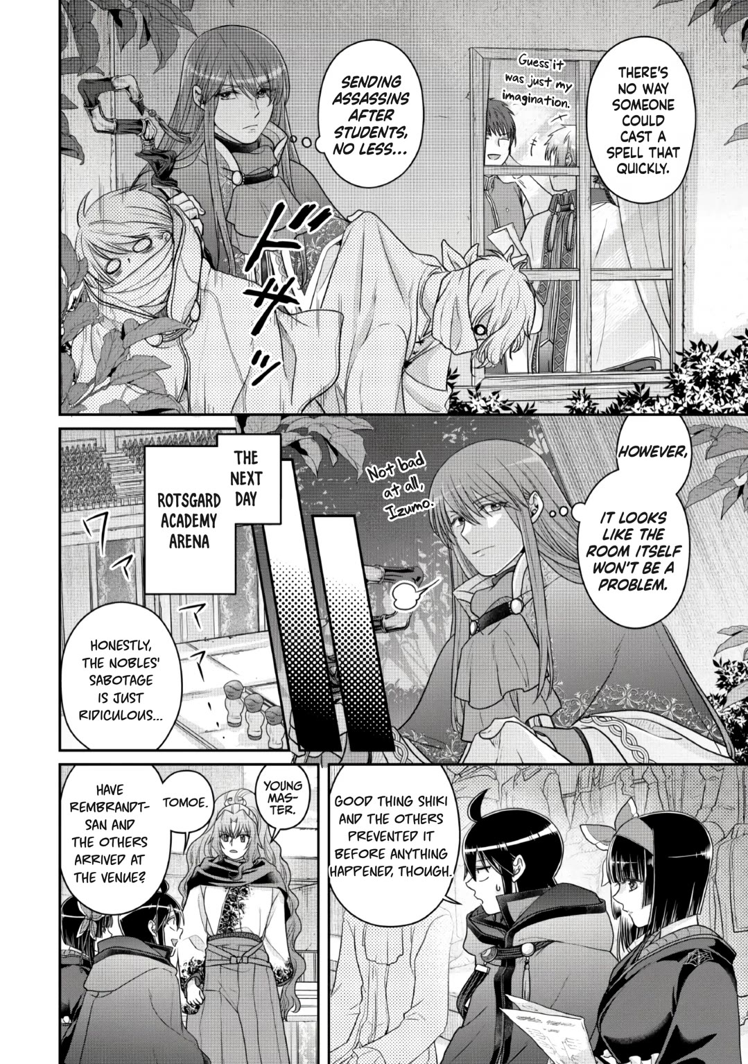 Tsuki ga Michibiku Isekai Douchuu Chapter 121 page 14 - Chapter 121: The Undead's Tongue Slip