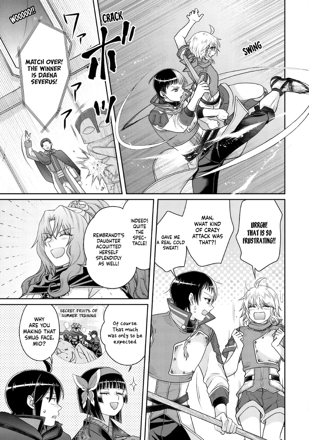 Tsuki ga Michibiku Isekai Douchuu Chapter 122 page 13 - Chapter 122: Fellow Disciples Crossing Blades x4