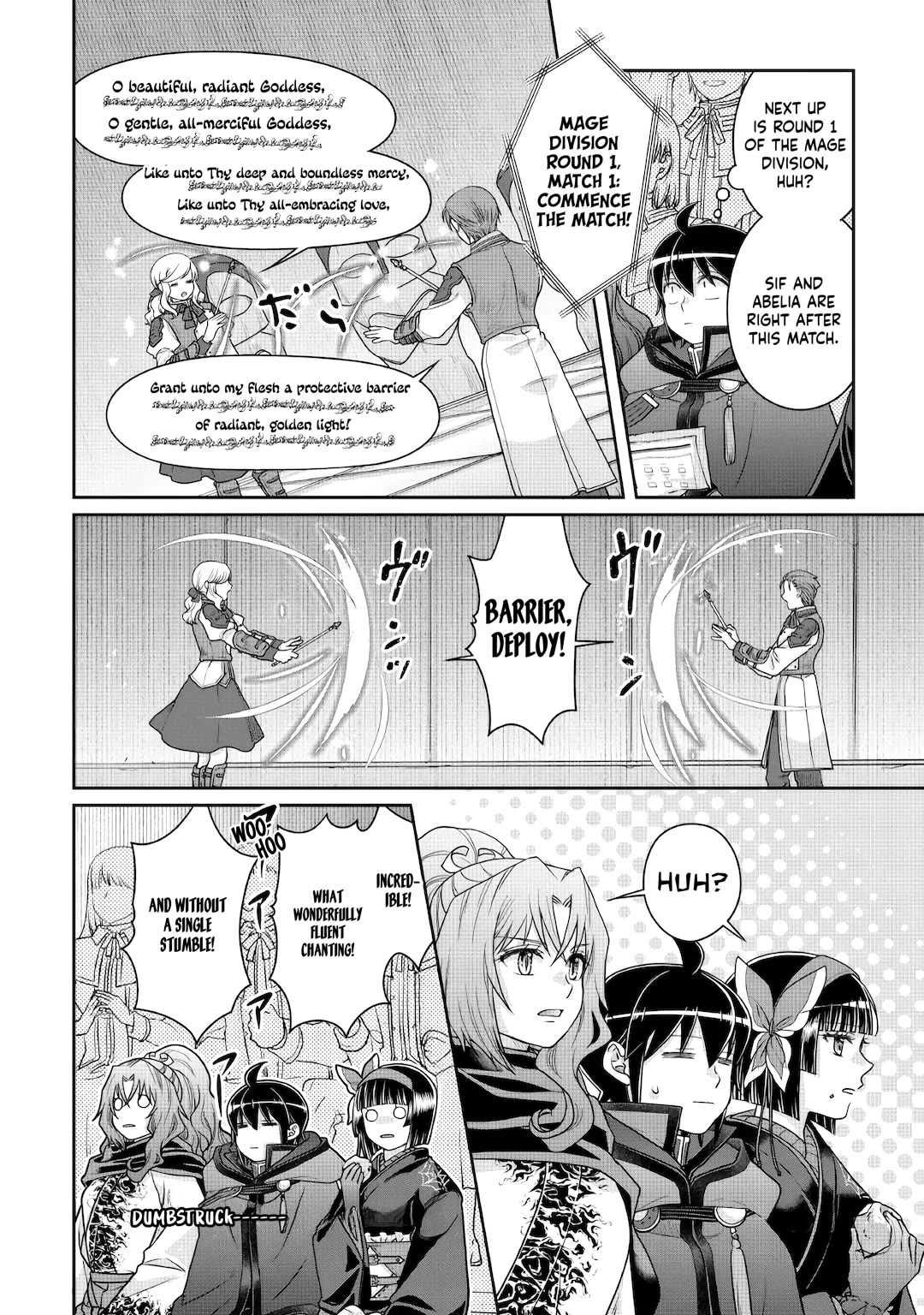 Tsuki ga Michibiku Isekai Douchuu Chapter 122 page 14 - Chapter 122: Fellow Disciples Crossing Blades x4