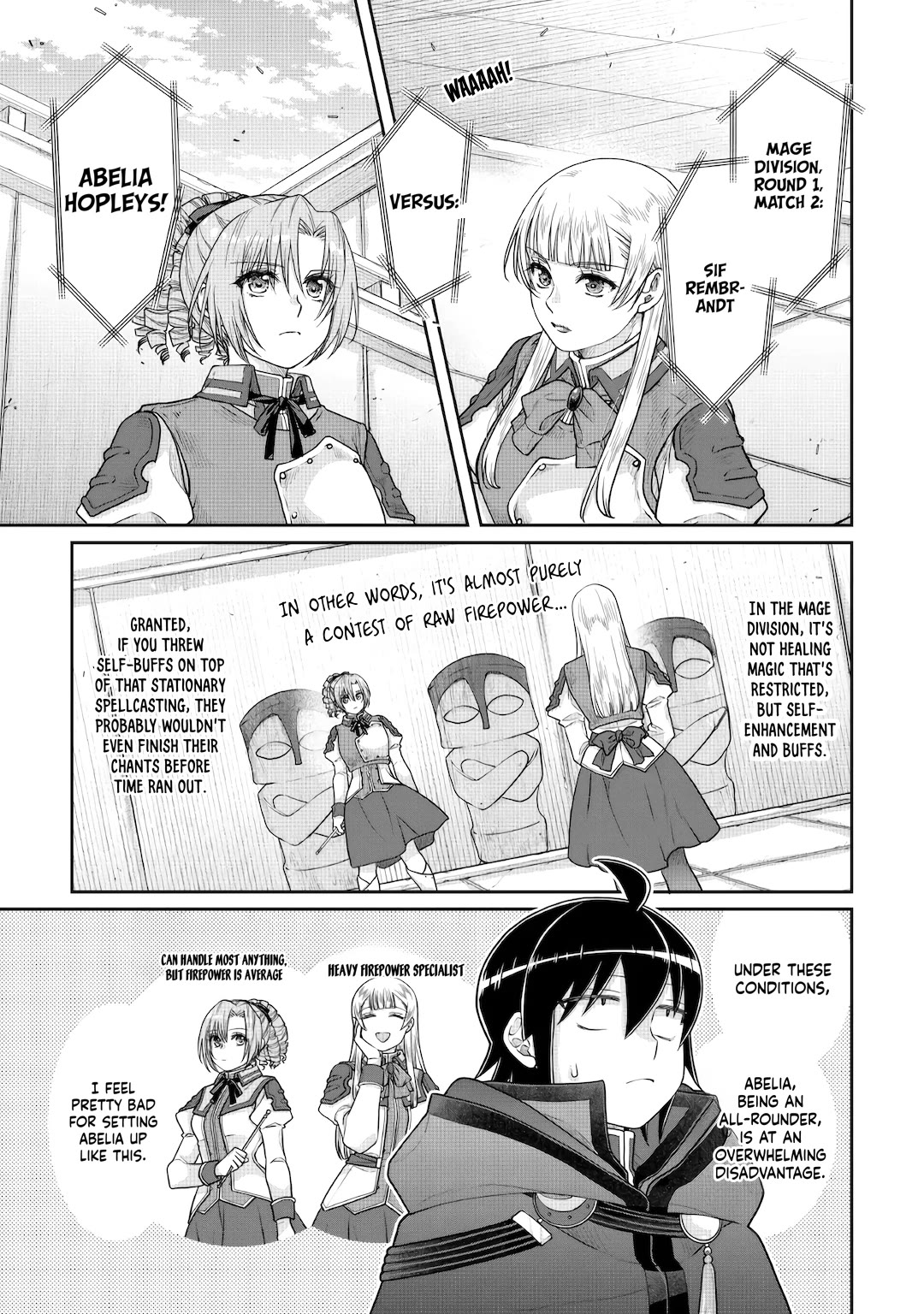 Tsuki ga Michibiku Isekai Douchuu Chapter 122 page 17 - Chapter 122: Fellow Disciples Crossing Blades x4
