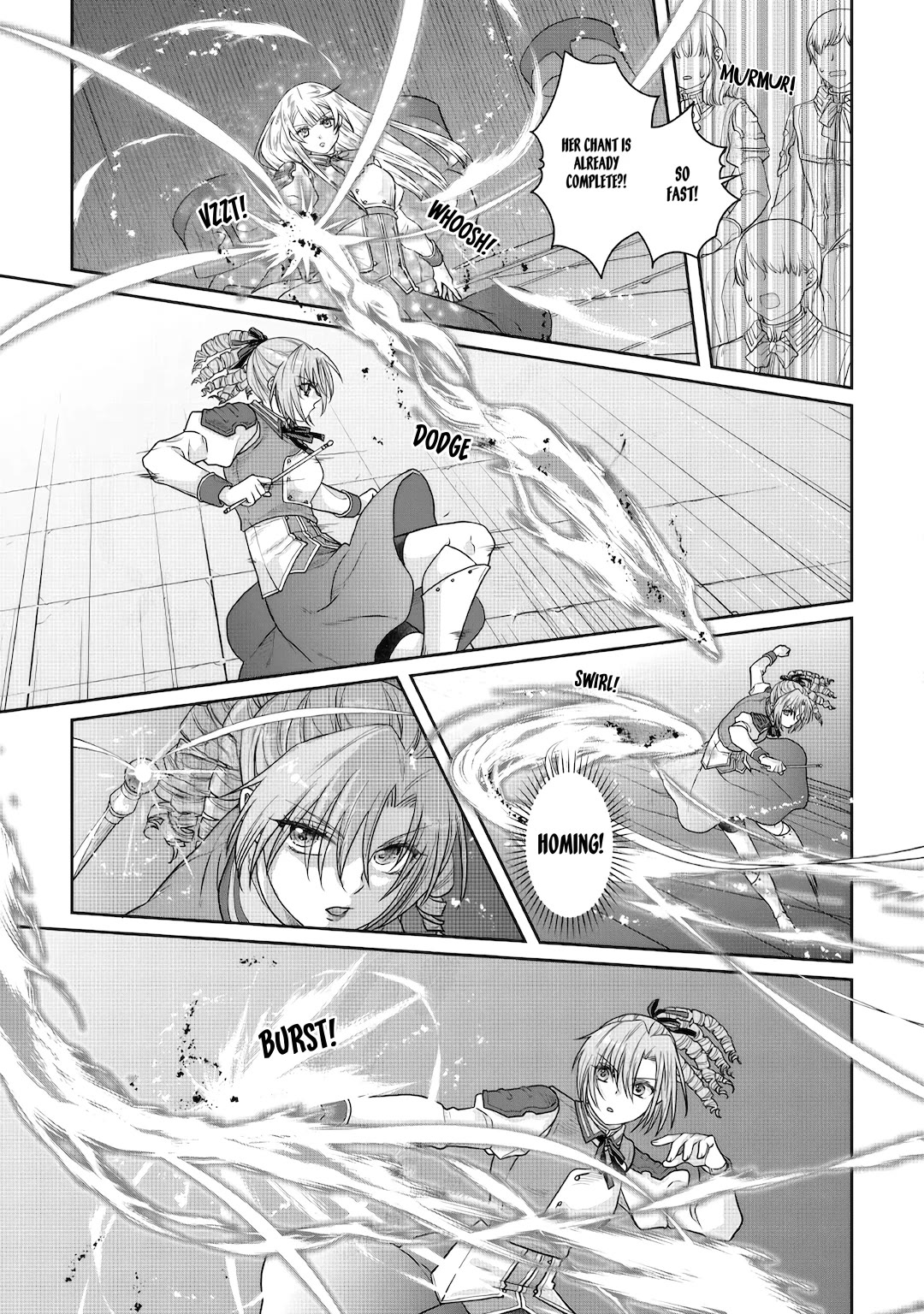 Tsuki ga Michibiku Isekai Douchuu Chapter 122 page 19 - Chapter 122: Fellow Disciples Crossing Blades x4