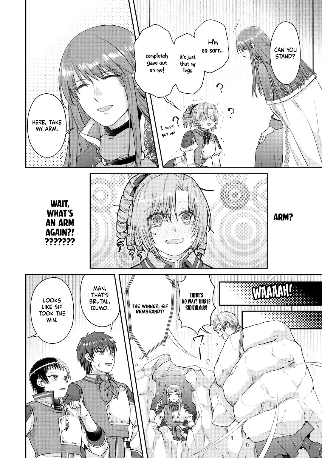 Tsuki ga Michibiku Isekai Douchuu Chapter 122 page 26 - Chapter 122: Fellow Disciples Crossing Blades x4