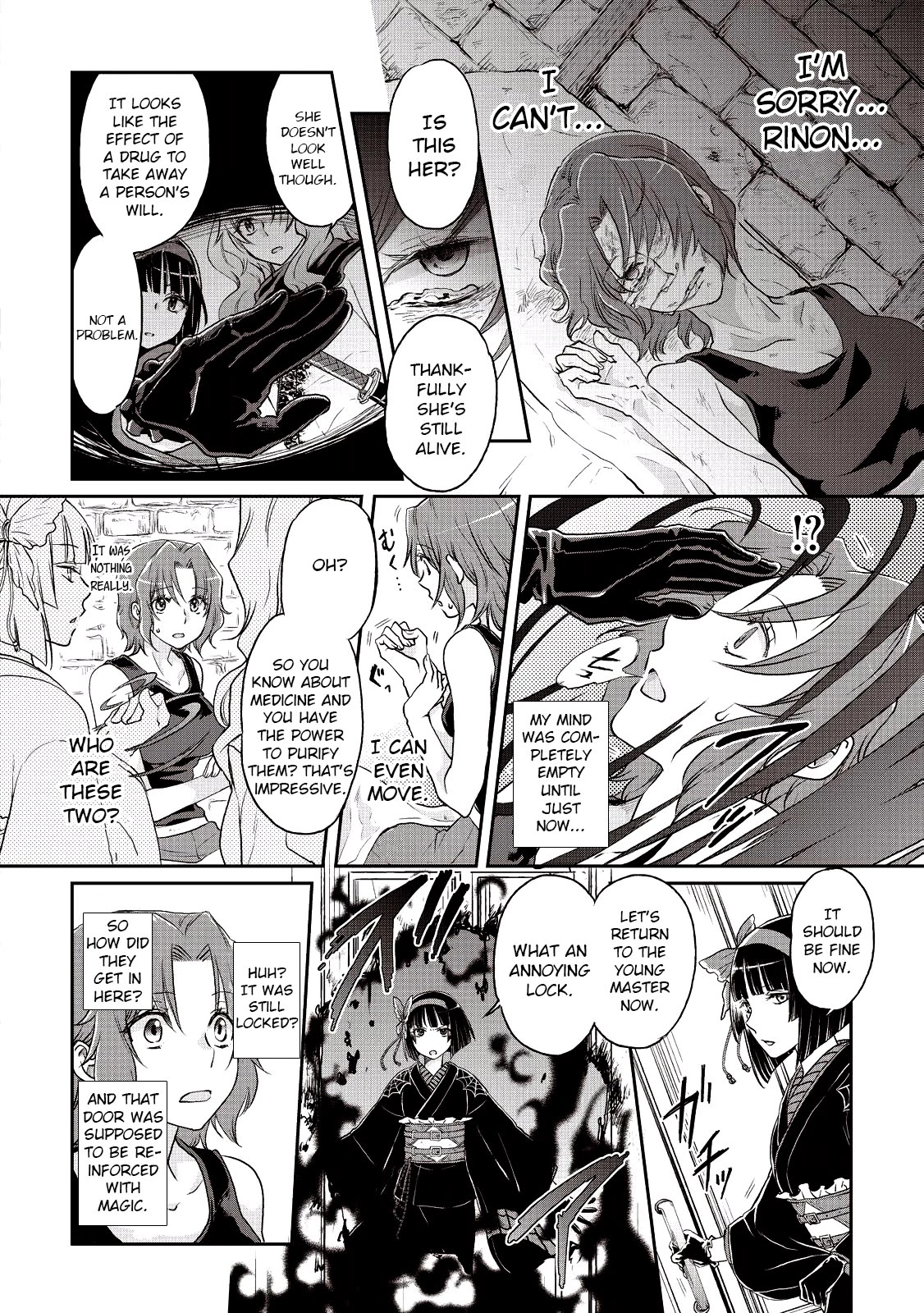 Tsuki ga Michibiku Isekai Douchuu Chapter 13 page 10 - Chapter 13: The Sisters' Circumstances