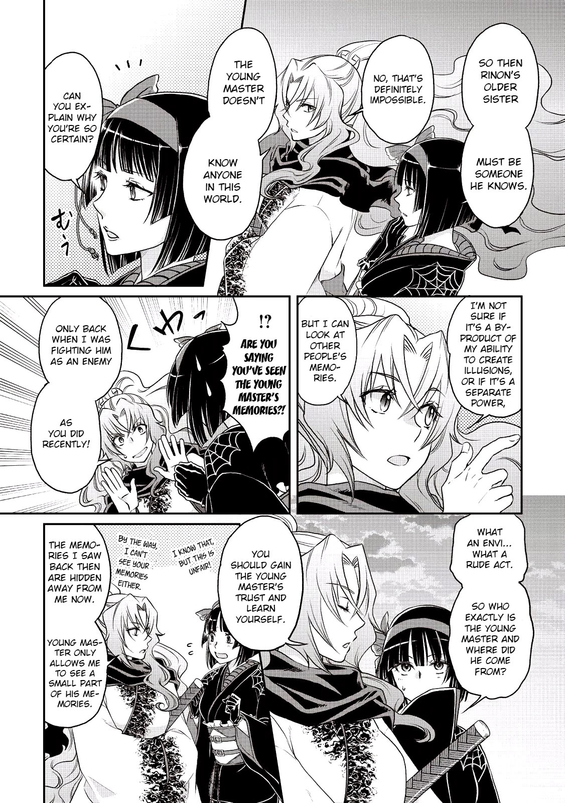 Tsuki ga Michibiku Isekai Douchuu Chapter 13 page 7 - Chapter 13: The Sisters' Circumstances