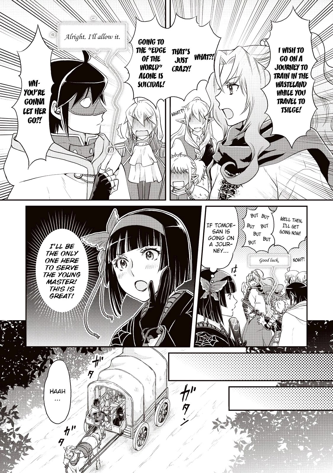 Tsuki ga Michibiku Isekai Douchuu Chapter 15 page 12 - Chapter 15: Journey of the Avaricious Wagon