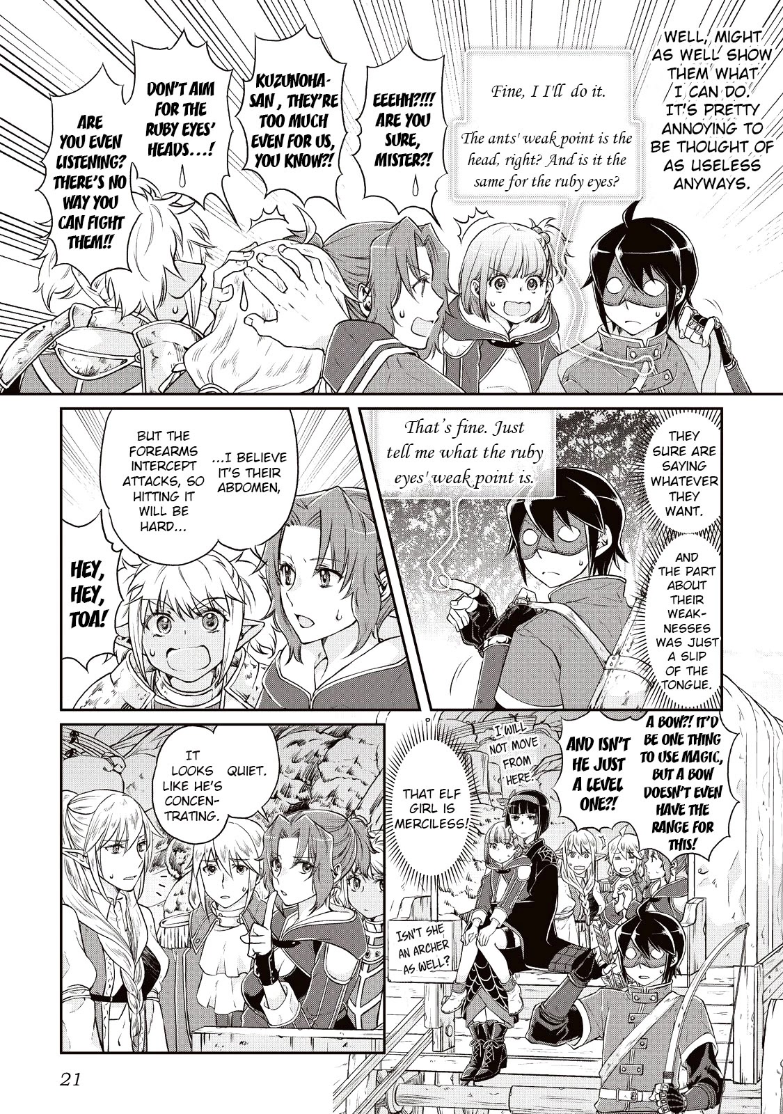 Tsuki ga Michibiku Isekai Douchuu Chapter 15 page 21 - Chapter 15: Journey of the Avaricious Wagon