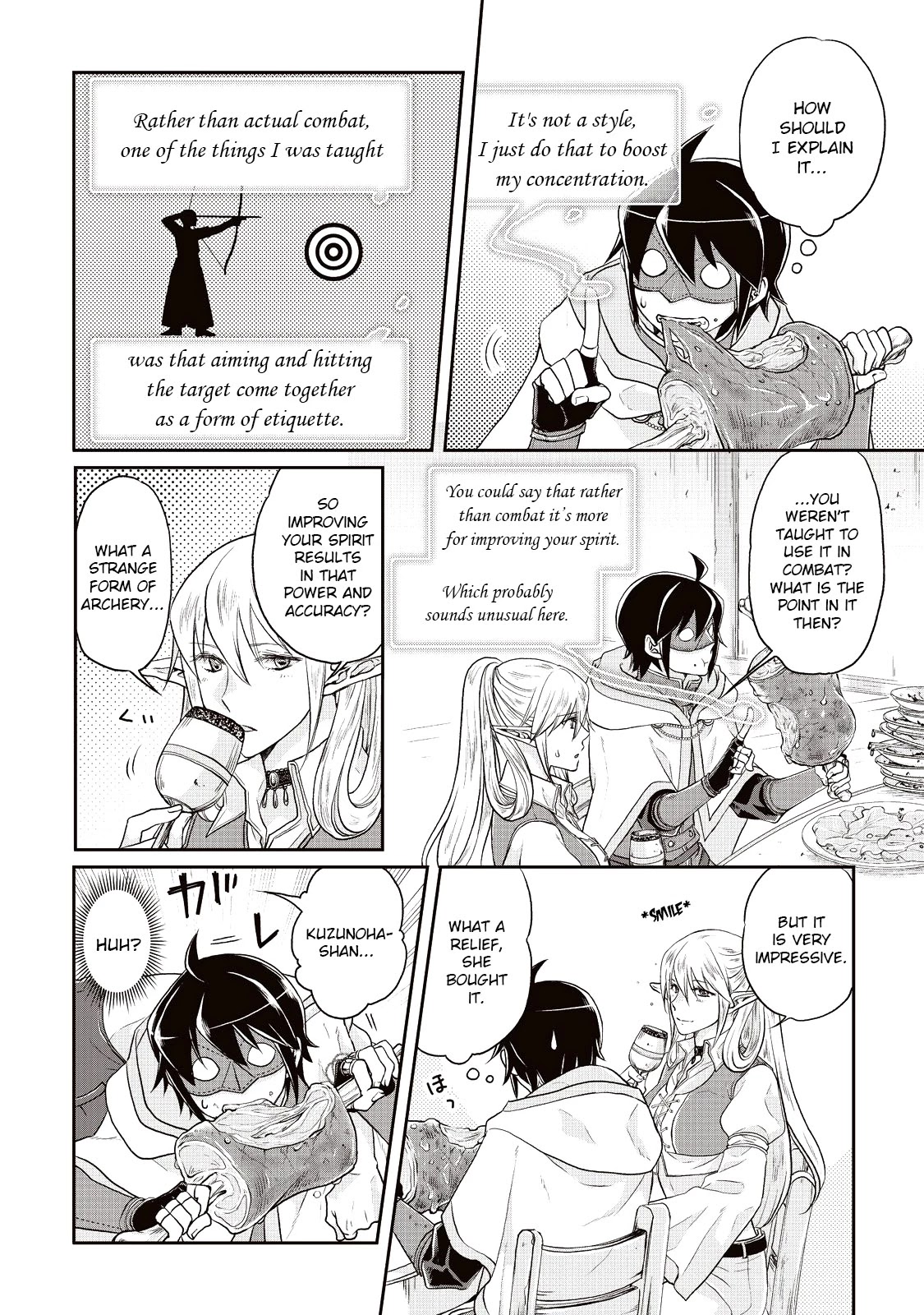 Tsuki ga Michibiku Isekai Douchuu Chapter 16 page 14 - Chapter 16: Glorious Dinner