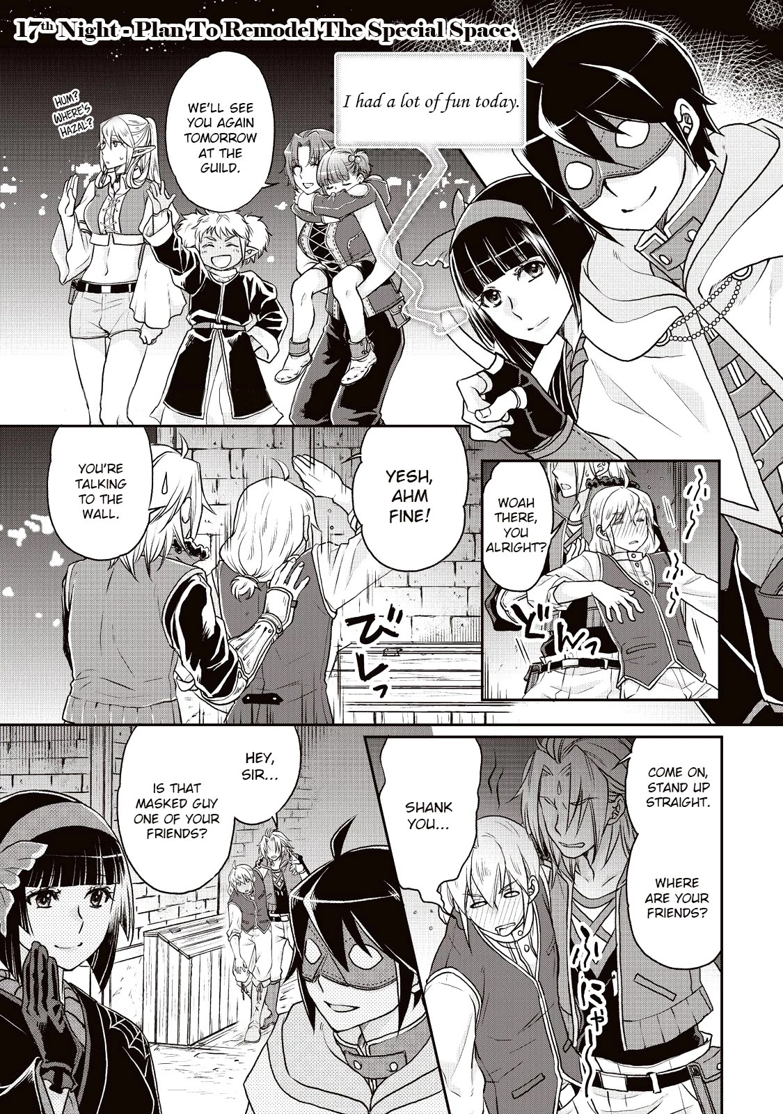 Tsuki ga Michibiku Isekai Douchuu Chapter 17 page 1 - Chapter 17: Plan to Remodel the Special Space