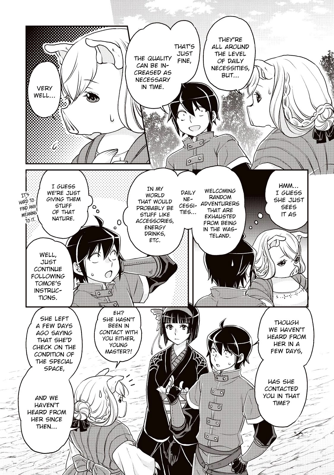 Tsuki ga Michibiku Isekai Douchuu Chapter 17 page 19 - Chapter 17: Plan to Remodel the Special Space