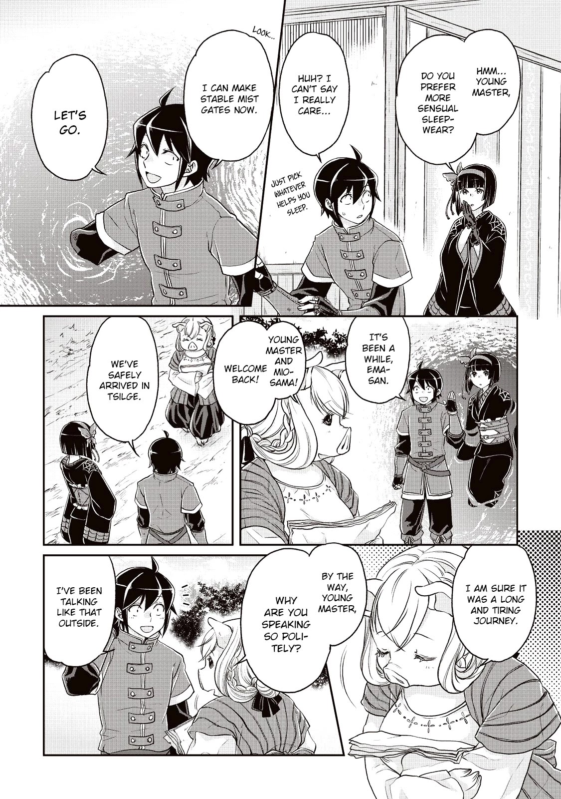 Tsuki ga Michibiku Isekai Douchuu Chapter 17 page 8 - Chapter 17: Plan to Remodel the Special Space