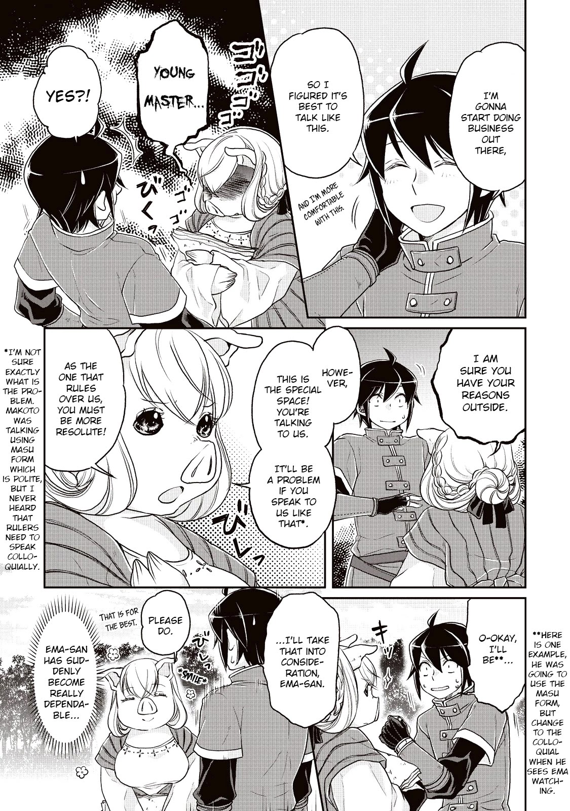 Tsuki ga Michibiku Isekai Douchuu Chapter 17 page 9 - Chapter 17: Plan to Remodel the Special Space