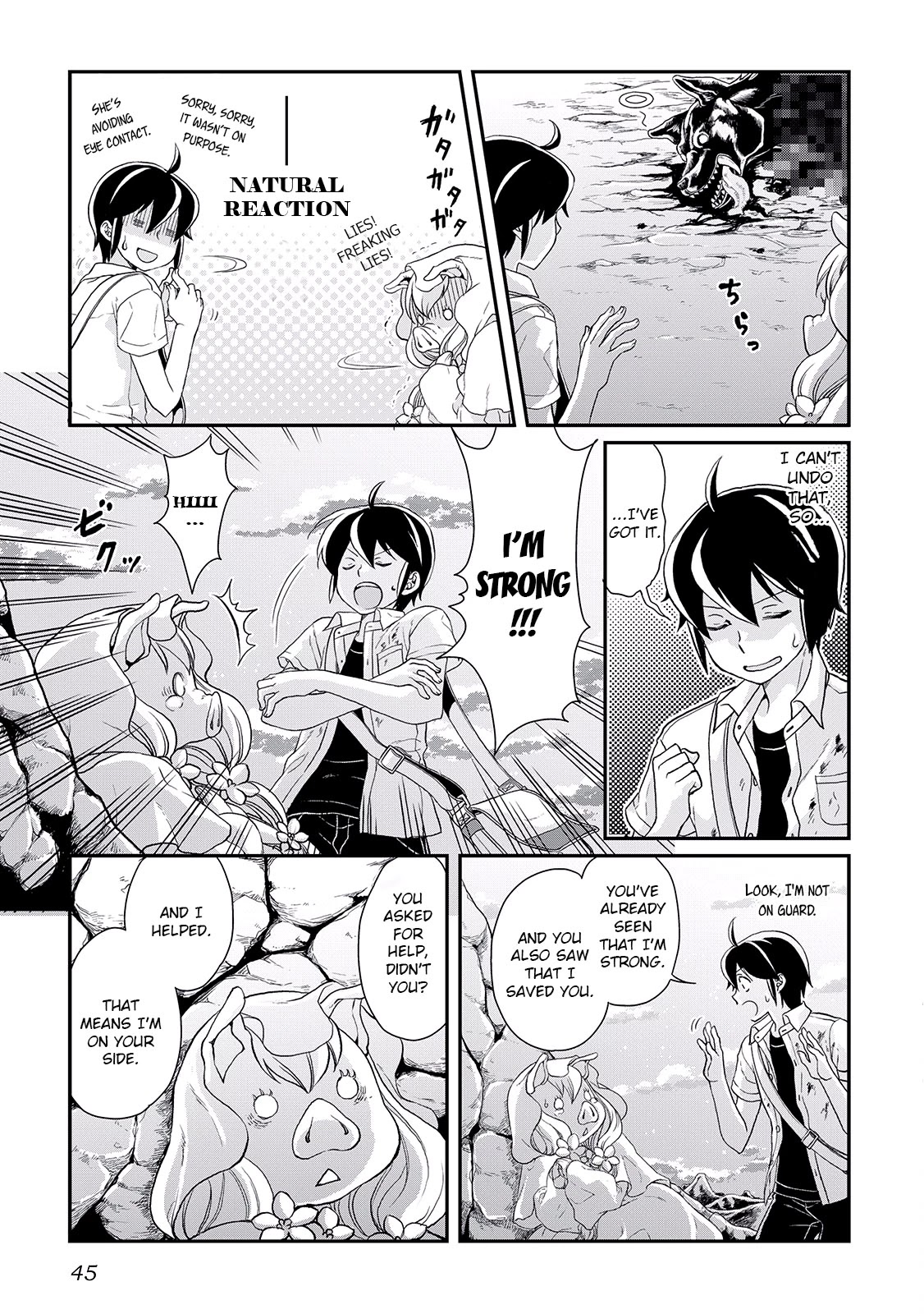 Tsuki ga Michibiku Isekai Douchuu Chapter 2 page 18 - Chapter 2: What Lies Ahead Of The Edge Of The World