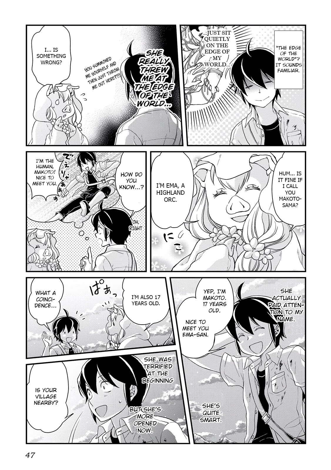Tsuki ga Michibiku Isekai Douchuu Chapter 2 page 20 - Chapter 2: What Lies Ahead Of The Edge Of The World